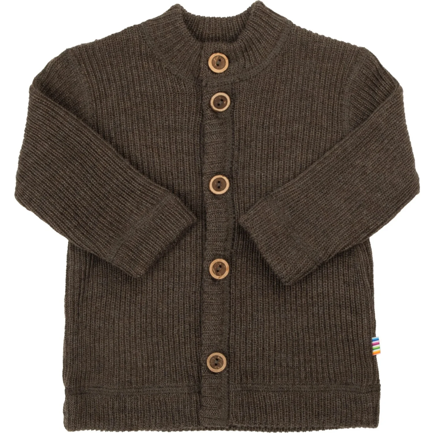 Joha Brown Melange Cardigan - Image 5