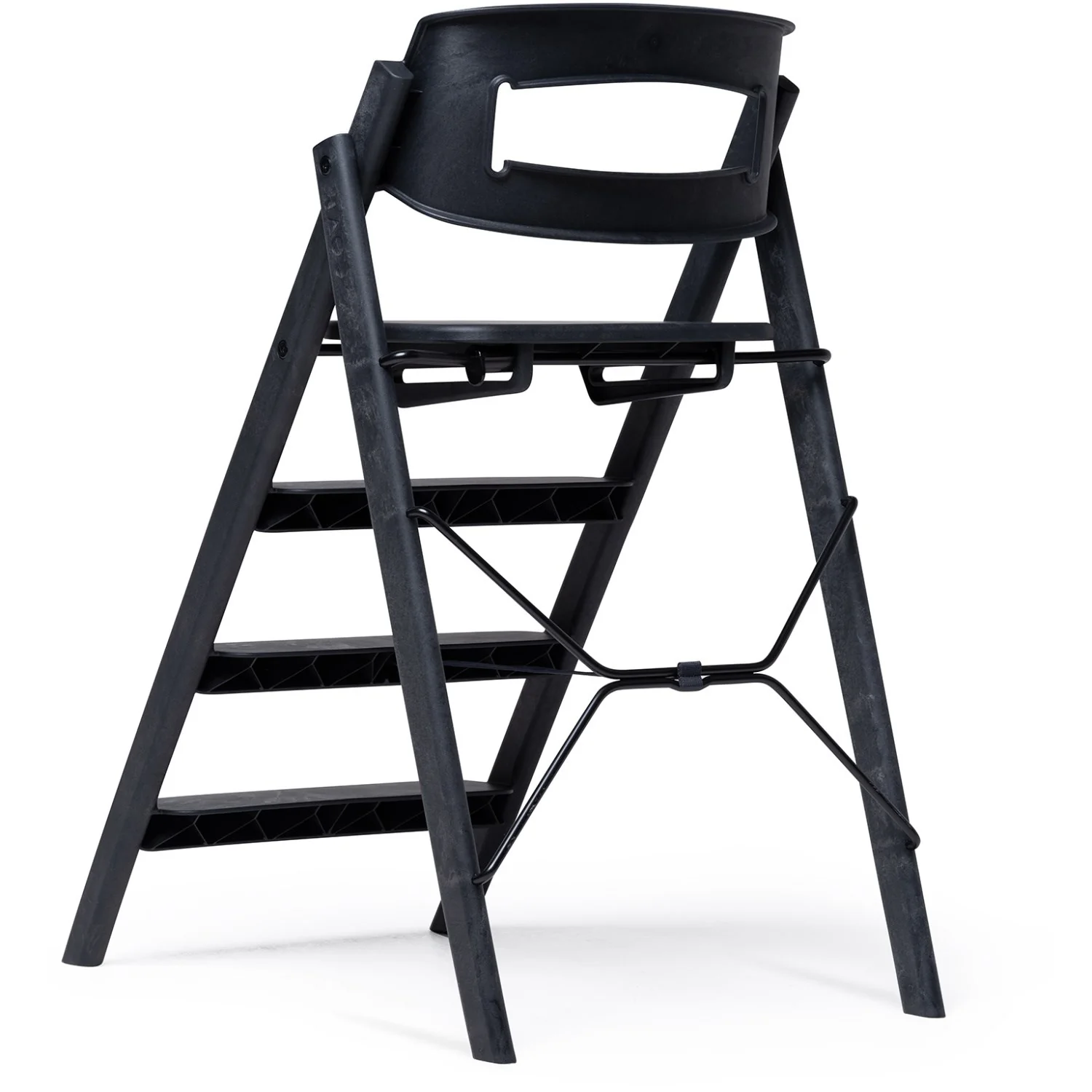 KAOS Charcoal Black Klapp Højstol Recycled - Image 6