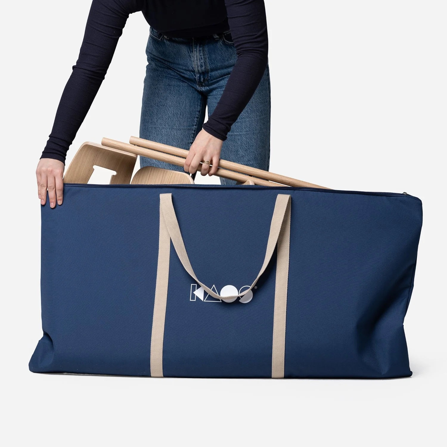 KAOS Dark Denim KLAPP® Rejsetaske - Image 2