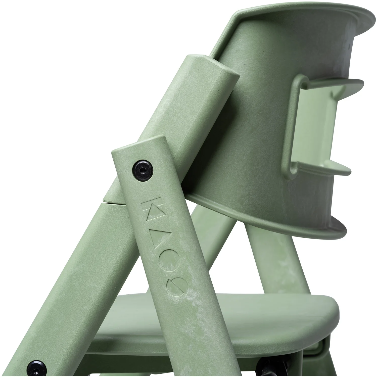 KAOS Mineral Green Klapp Højstol Recycled Med KLAPP® Sikkerhedsbøjle Og Bakke Bundle - Image 12