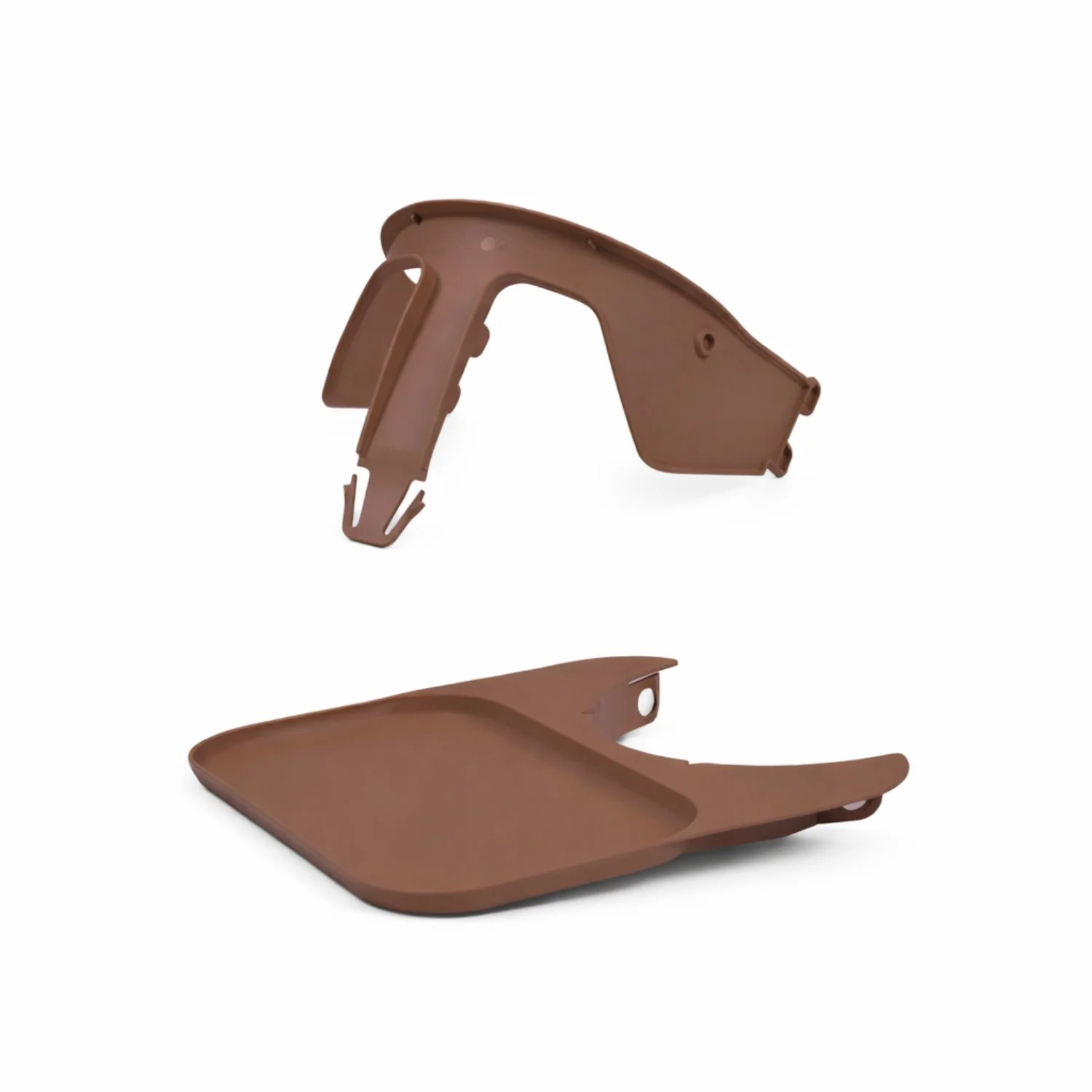 KAOS Mocca Brown KLAPP® Sikkerbedsbøjle og Bakke