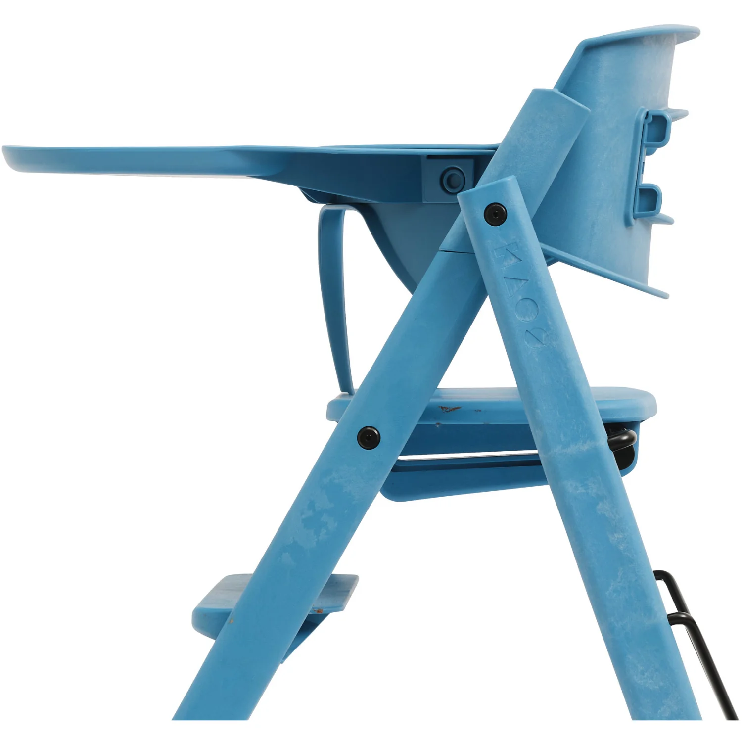 KAOS Swedish Blue Klapp Højstol Recycled Med KLAPP® Sikkerhedsbøjle Og Bakke Bundle - Image 7