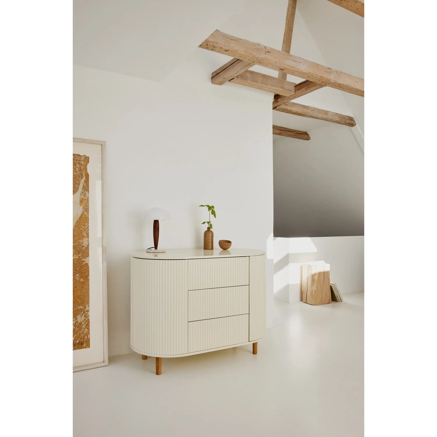 KAS Kopenhagen Cream Oak Kai Kommode - Image 3