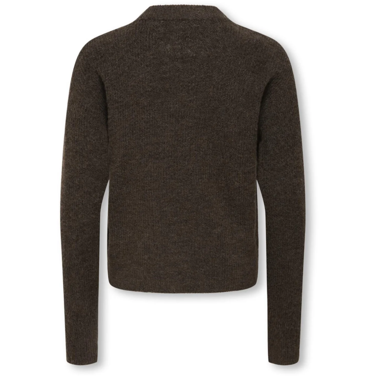 kids ONLY Black Coffee Melange Kogcamilla O-Neck L/S Cardigan Knt - Image 3
