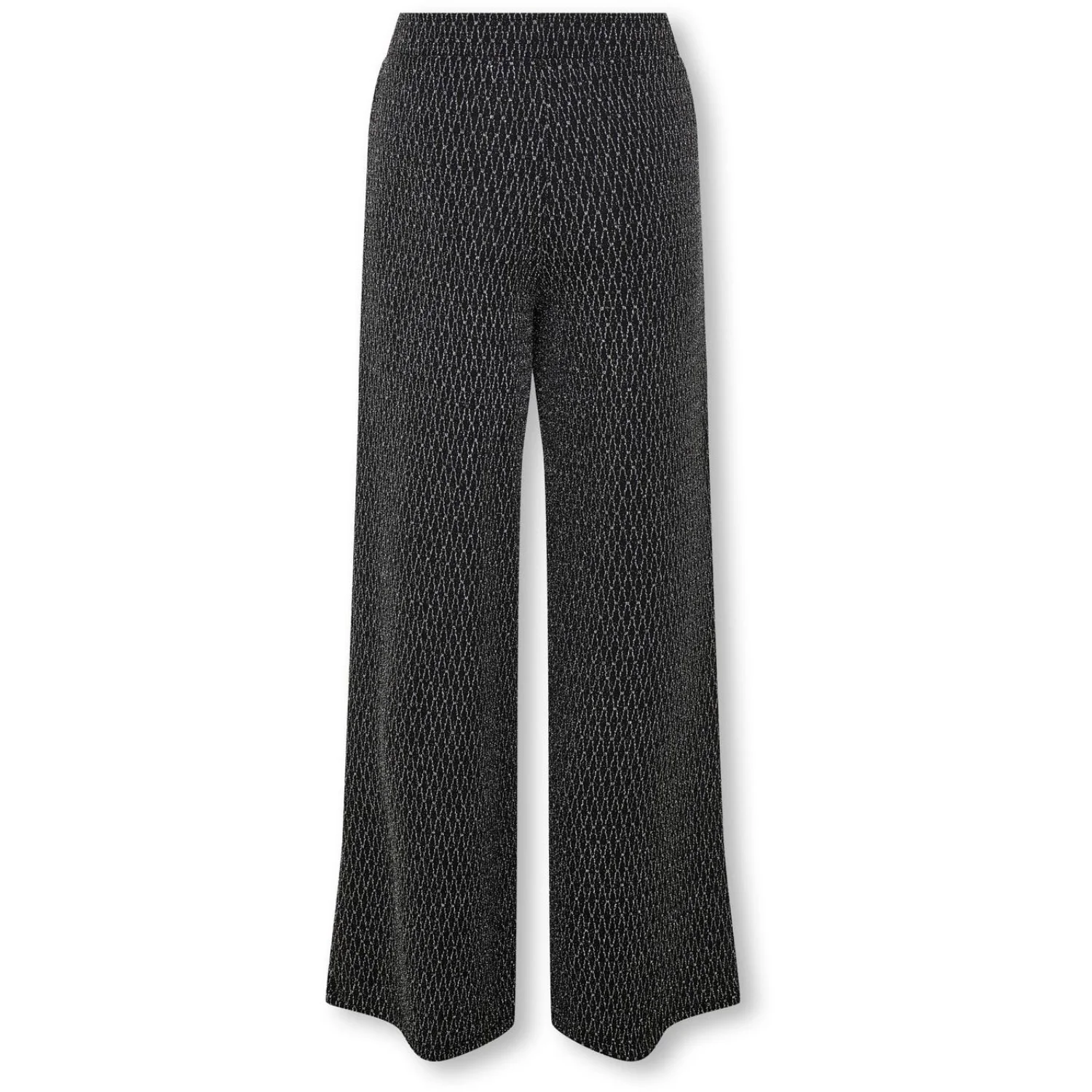 kids ONLY Black Lurex Silver/Harlekin Kogqueen Glitter Bukser Bf Jrs - Image 5