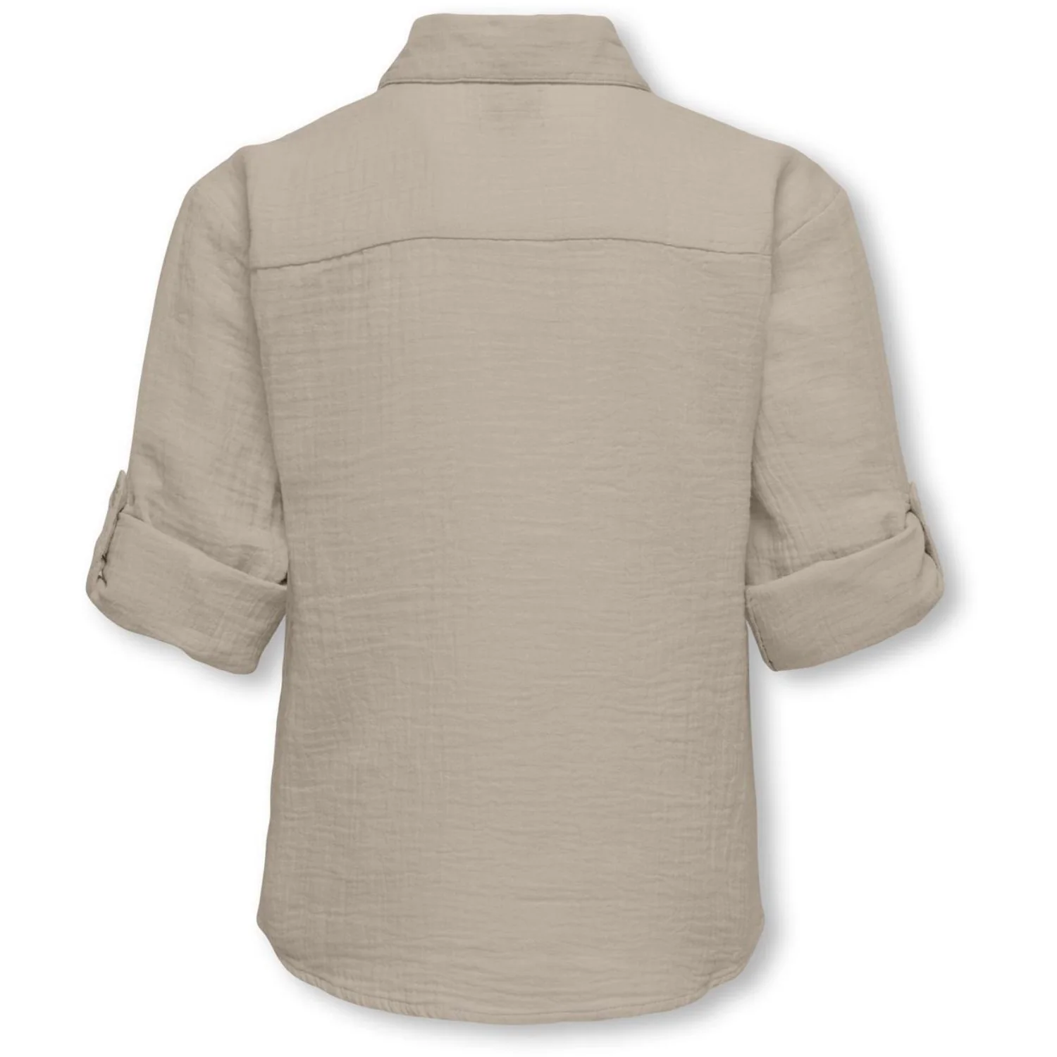 kids ONLY Feather Gray Kogthyra Life L/S Skjorte Wvn - Image 3