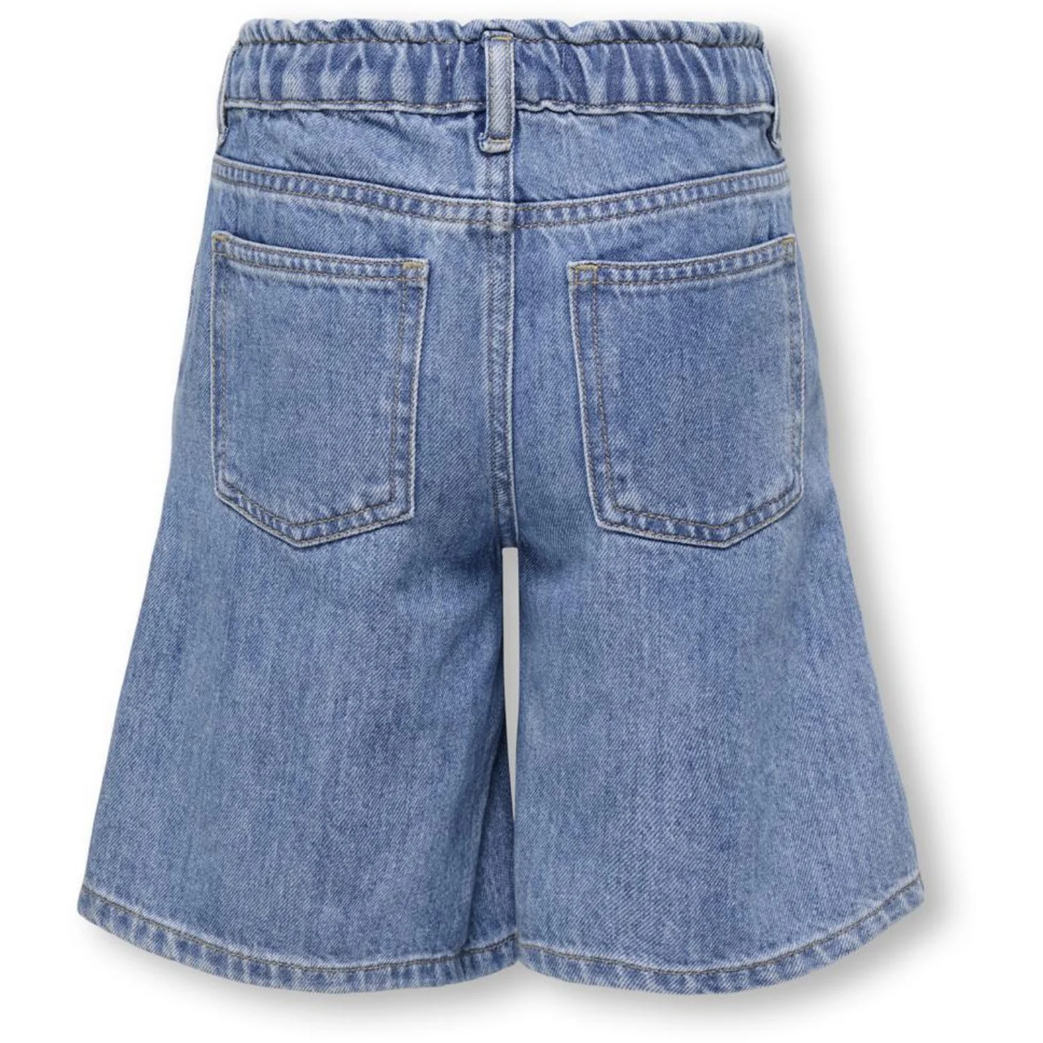 kids ONLY Light Blue Denim Kogcomet Wide Long Shorts Dnm Dia Noos - Image 5