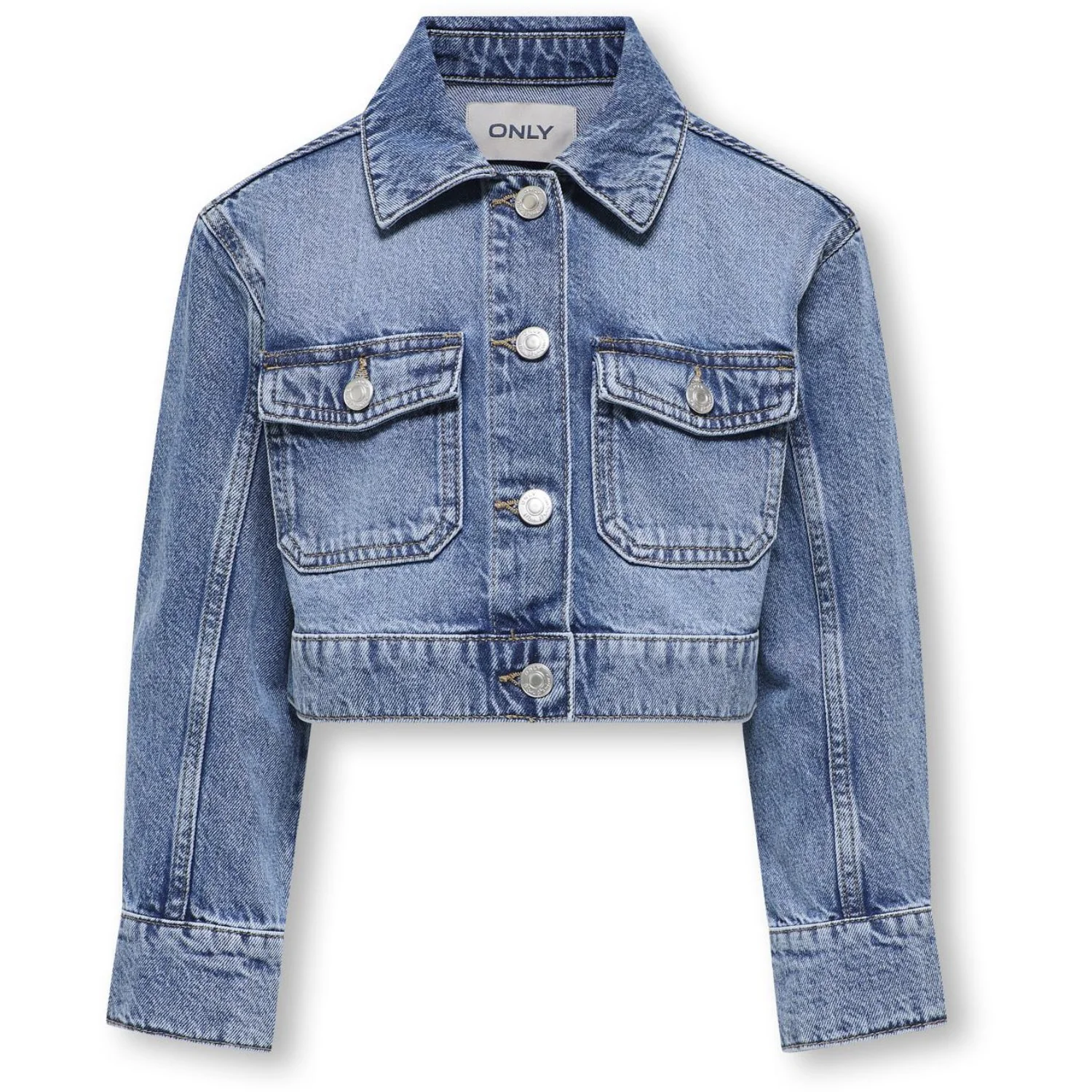 kids ONLY Medium Blue Denim Koglumi Ls Jakke Dnm Pim Noos