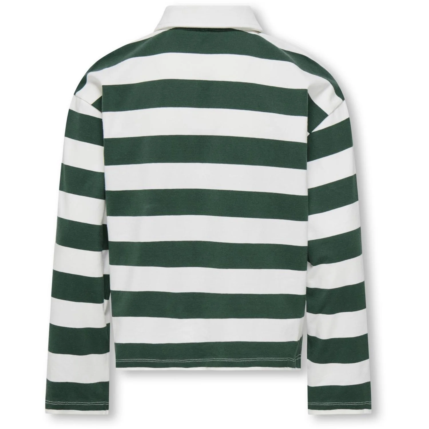 kids ONLY Pineneedle Cloud Dancer Kogruby Life L/S Boxy Polo Skjorte Jrs - Image 3