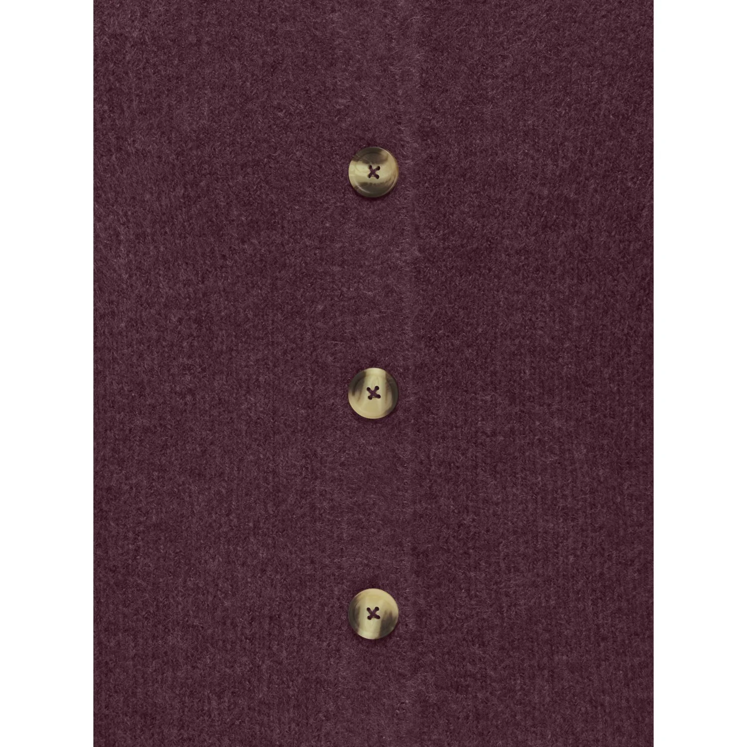kids ONLY Winetasting Melange Kogcamilla O-Neck L/S Cardigan Knt - Image 2
