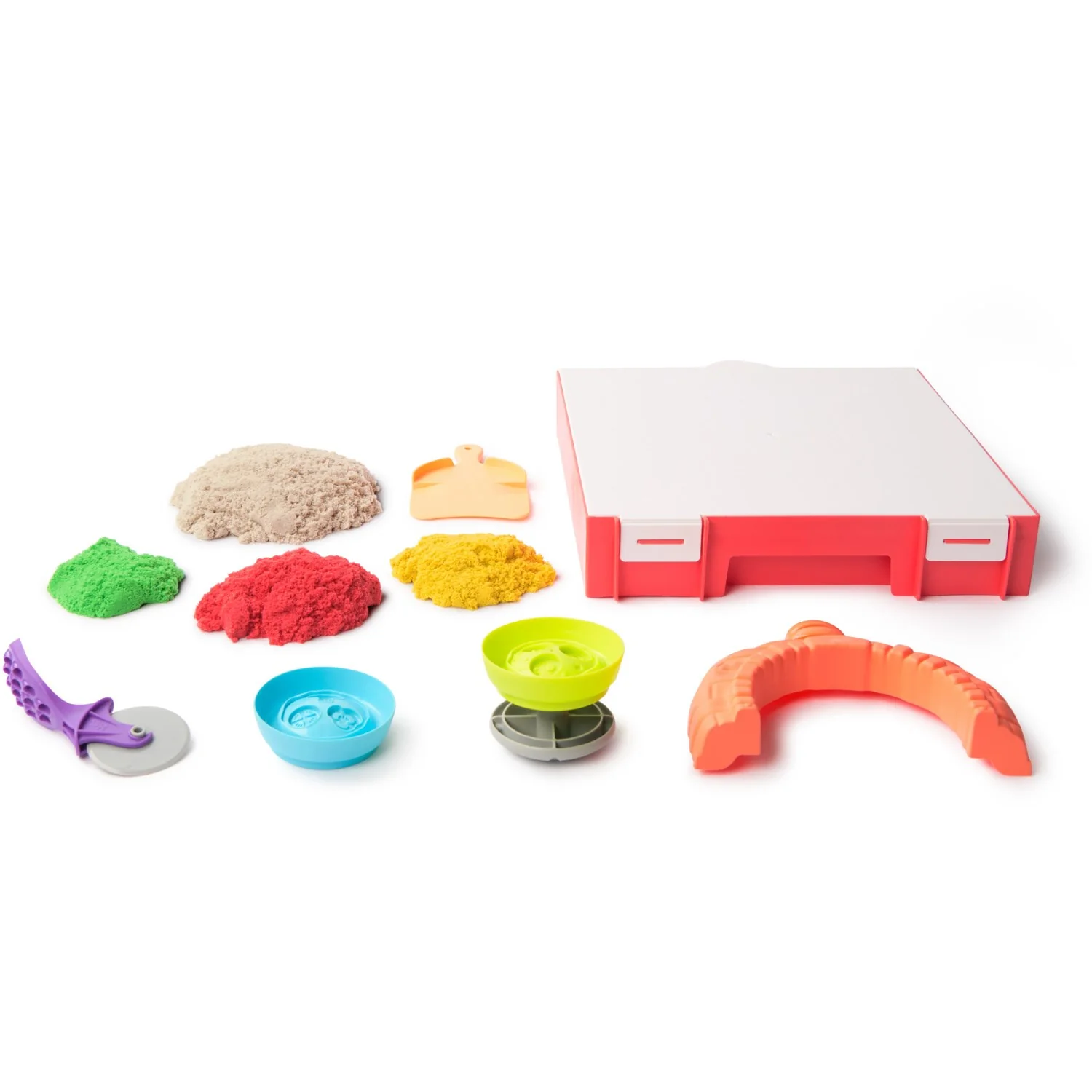 Kinetic Sand Squish Pizza - Image 3
