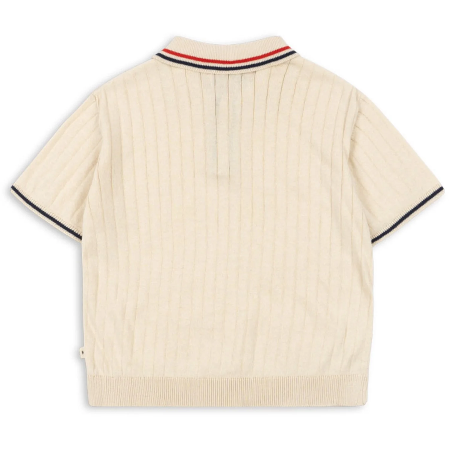 Konges Sløjd Almond Milk Mio Strik Polo Gots - Image 7