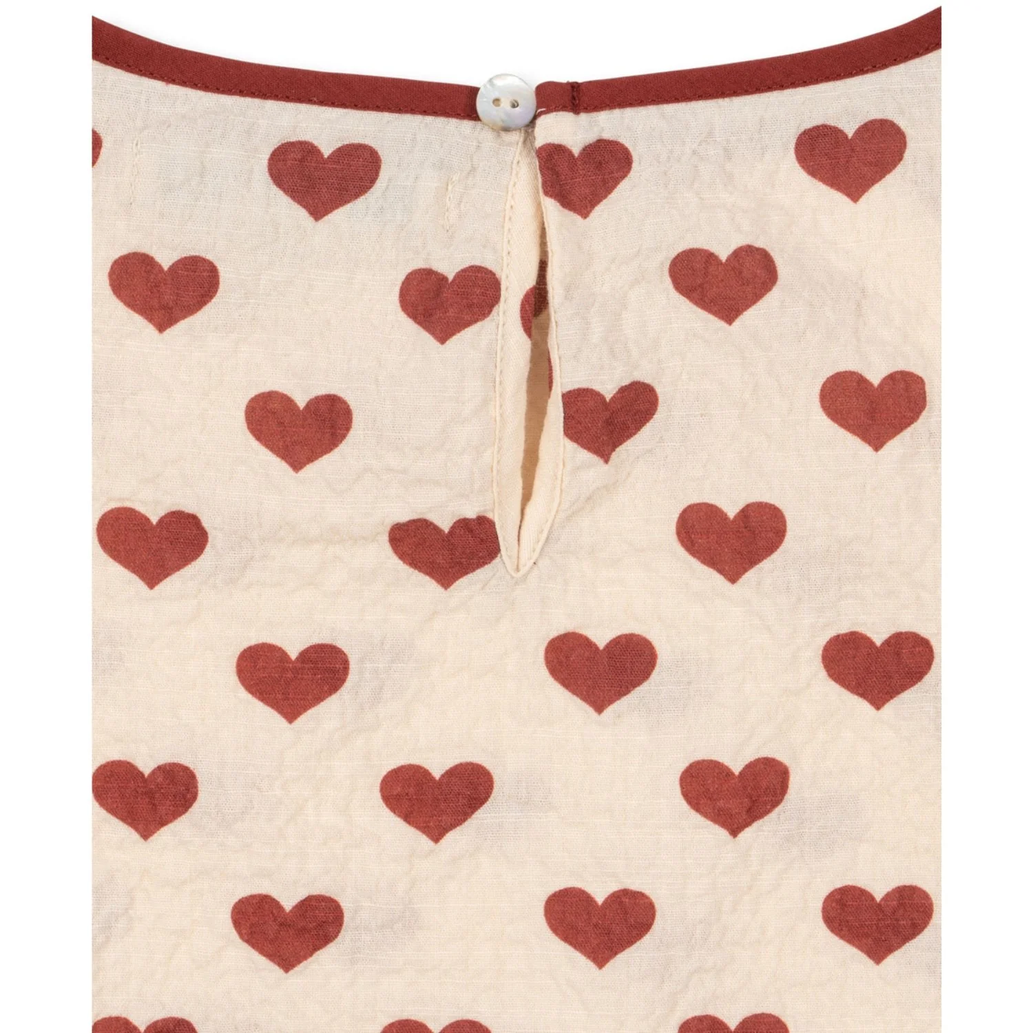 Konges Sløjd Amour Rouge Ava Top GOTS - Image 4