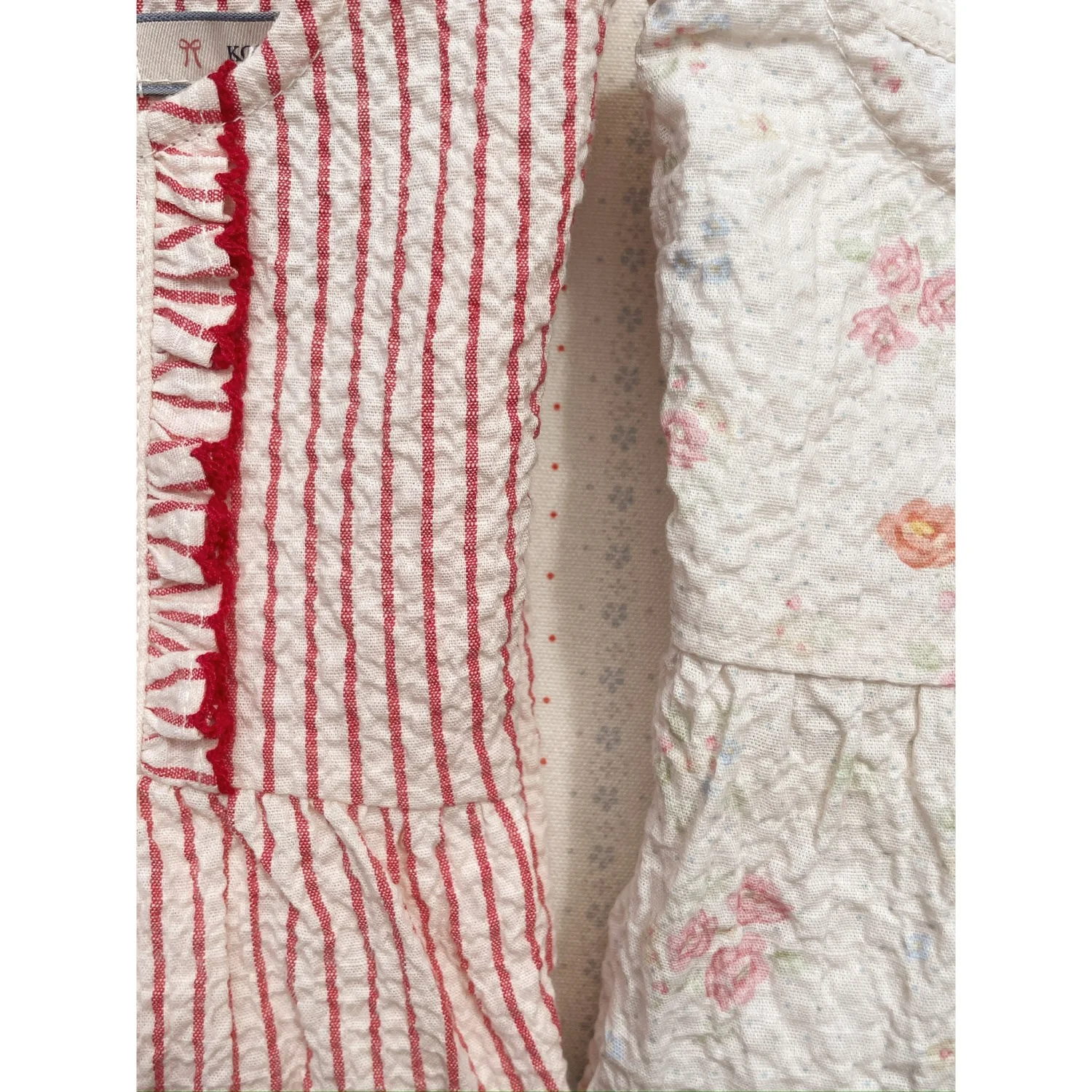 Konges Sløjd Amour Stripe Ellie Flæse Romper Gots - Image 3