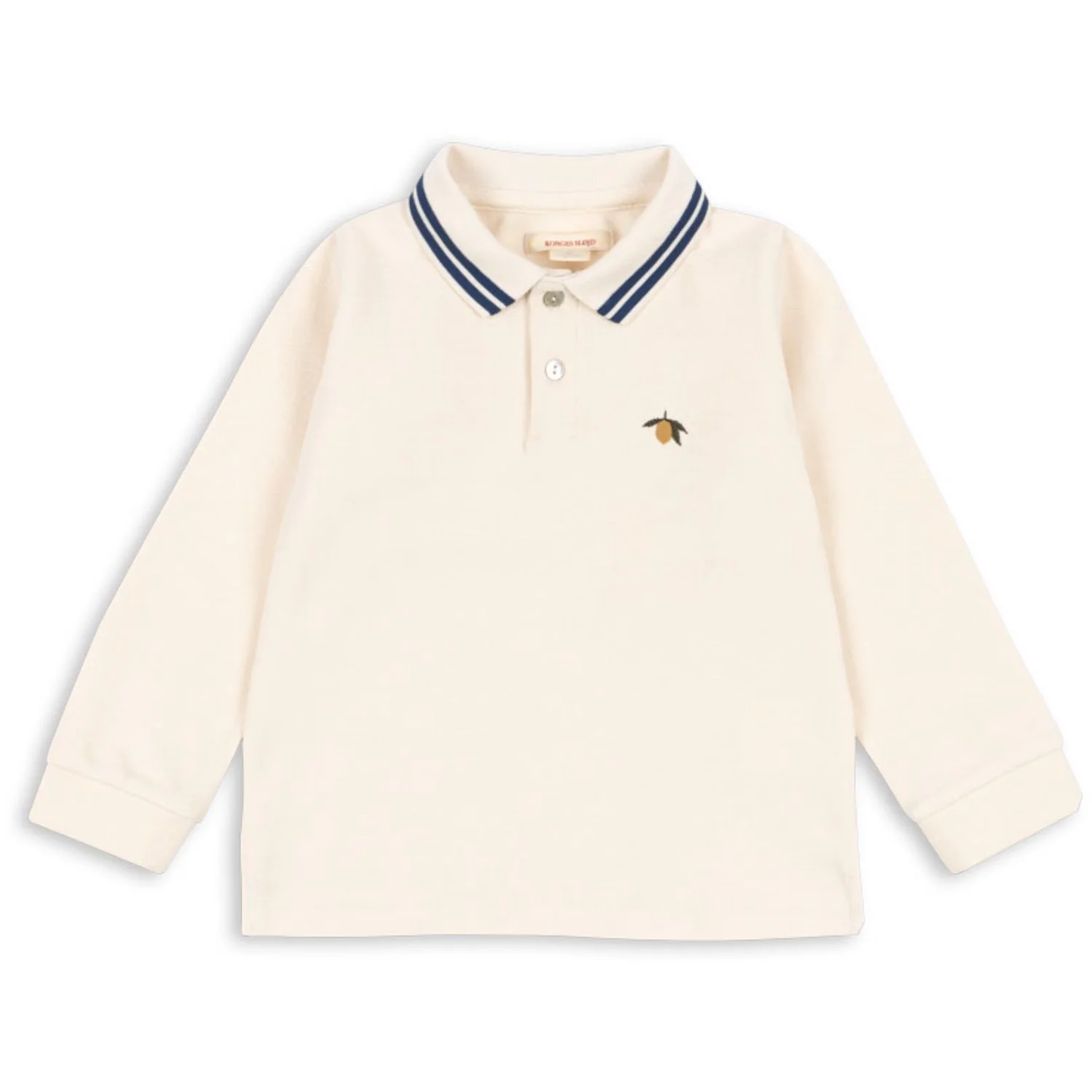 Konges Sløjd Antique White Florian Ls Polo GOTS