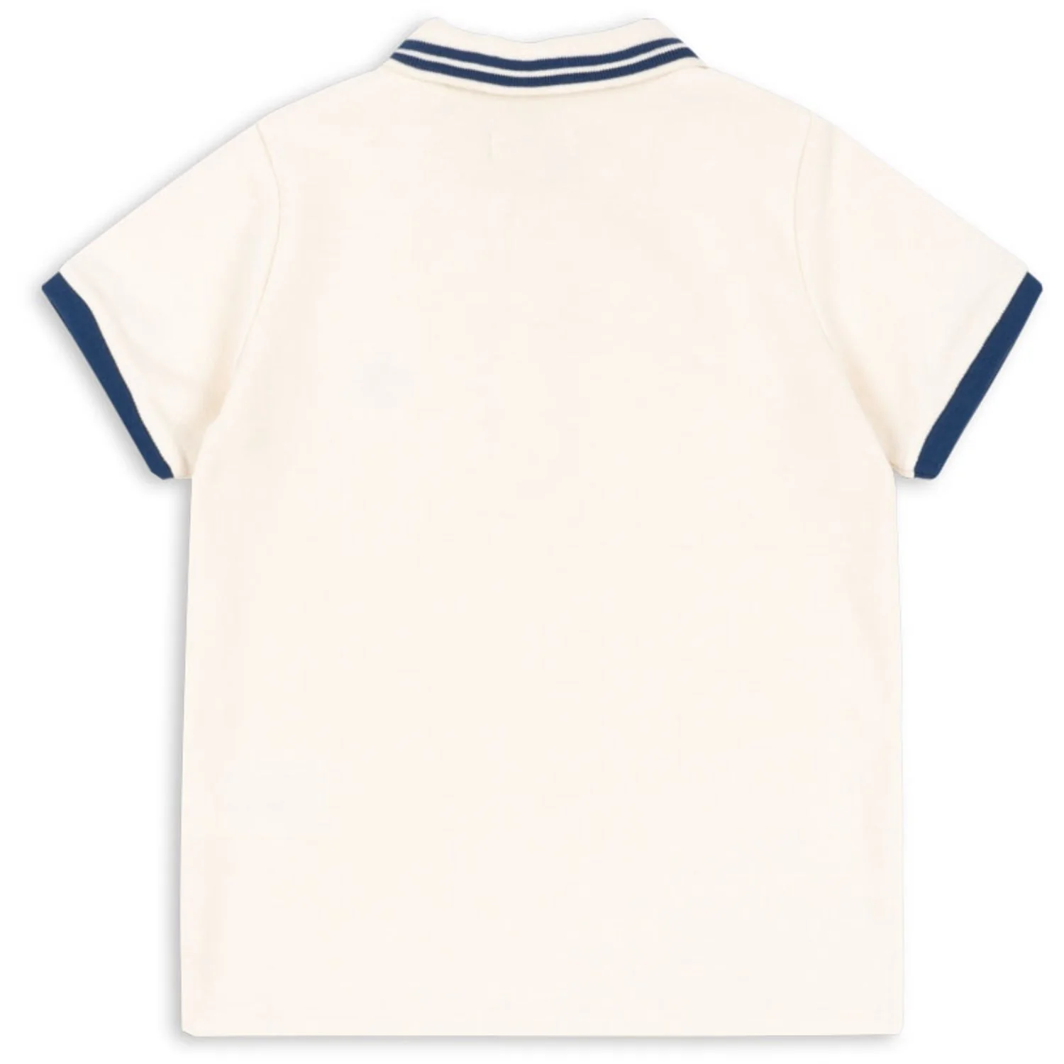 Konges Sløjd Antique White Florian Polo T-Skjorte GOTS - Image 11