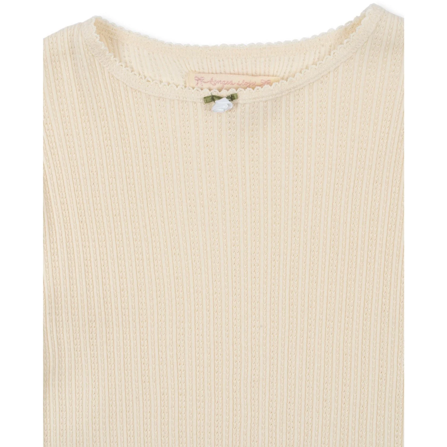 Konges Sløjd Antique White Papin Bluse GOTS - Image 6
