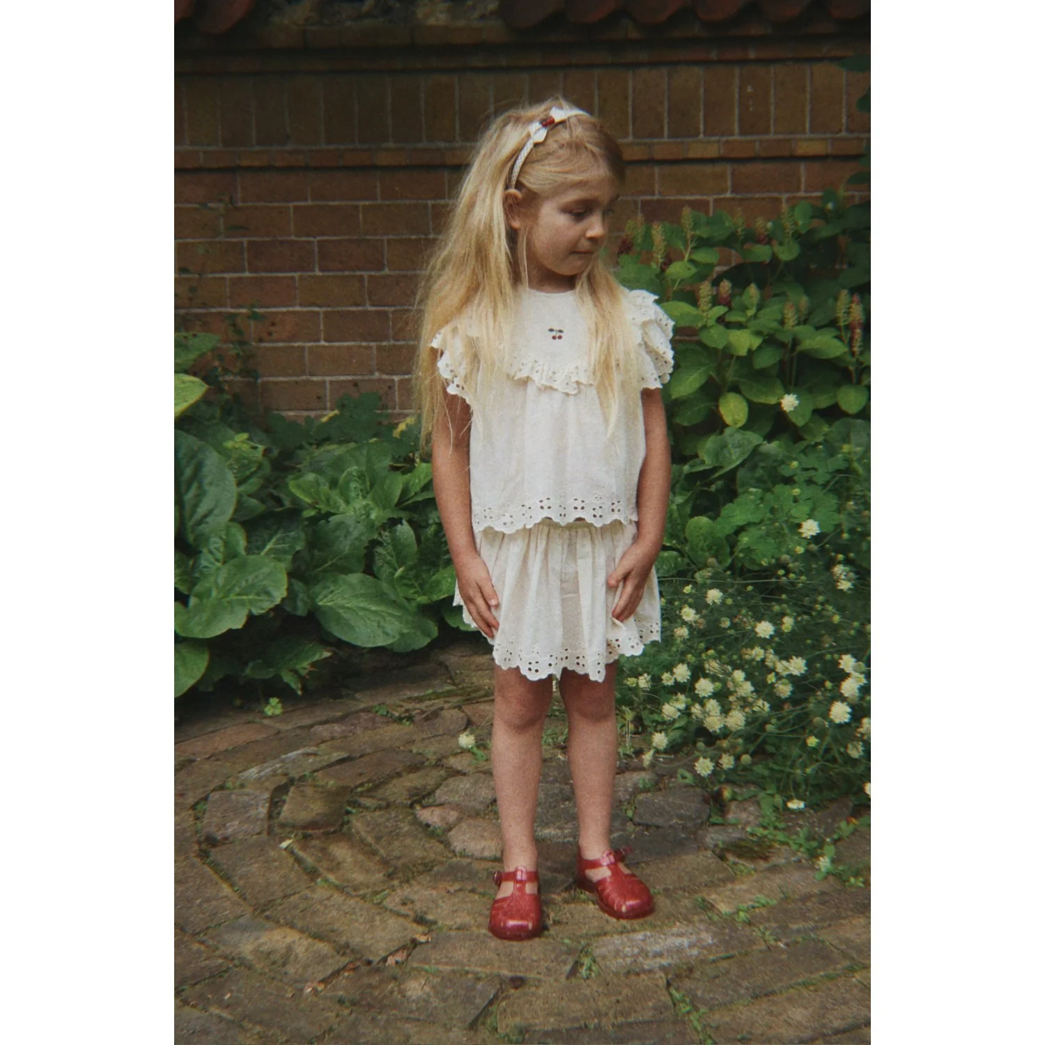 Konges Sløjd Antique White Posey Top - Image 2