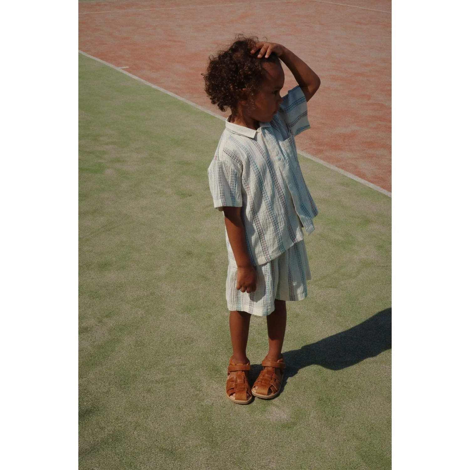 Konges Sløjd Antique White Vincent Shorts GOTS - Image 8
