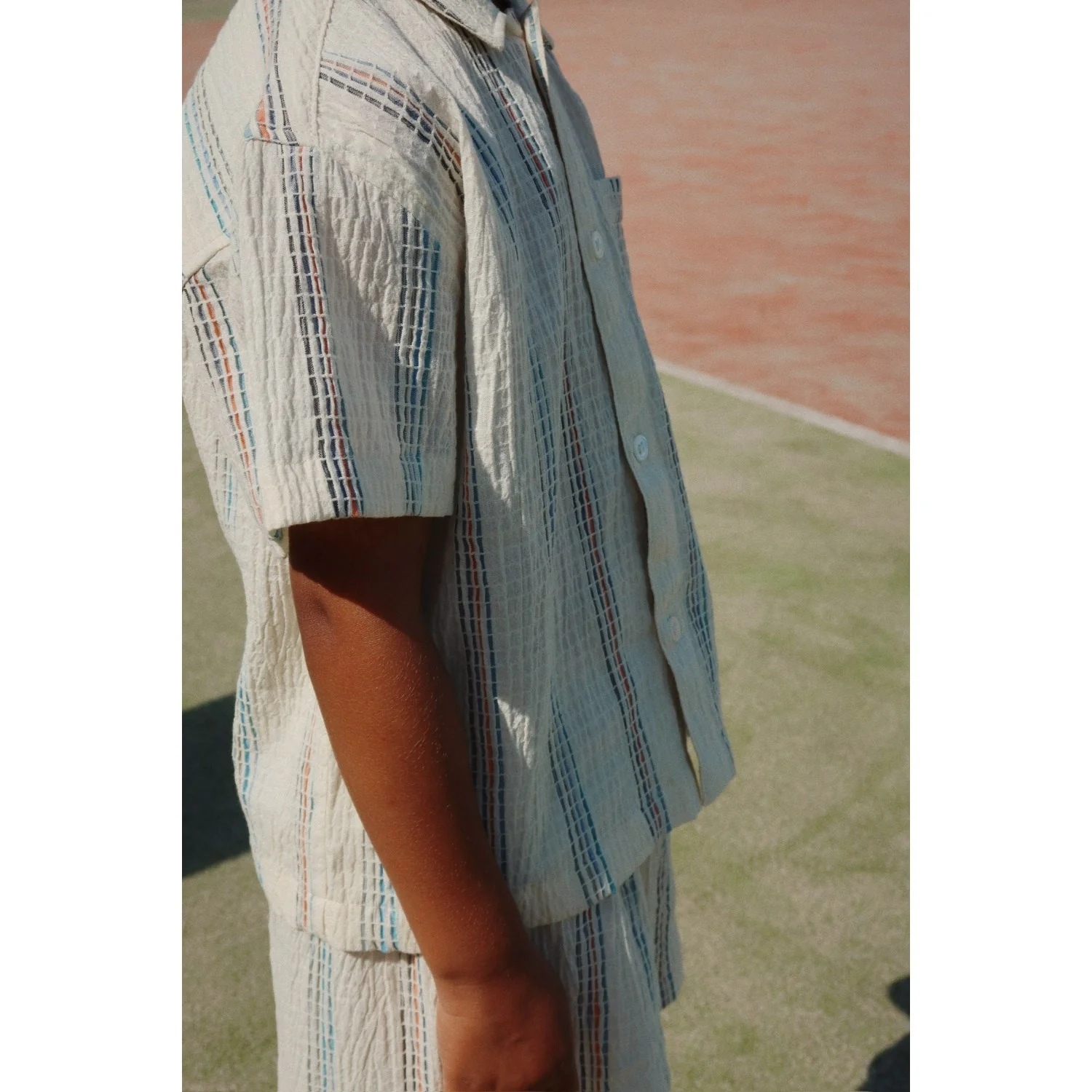 Konges Sløjd Antique White Vincent Ss Skjorte GOTS - Image 4