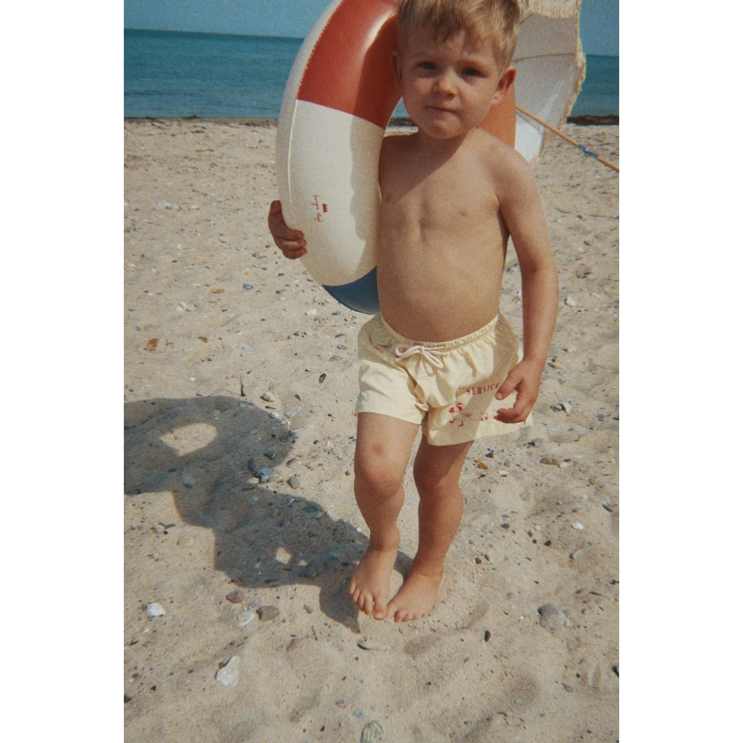 Konges Sløjd Banana Crepe Pomio Kort Badeshorts Grs - Image 3