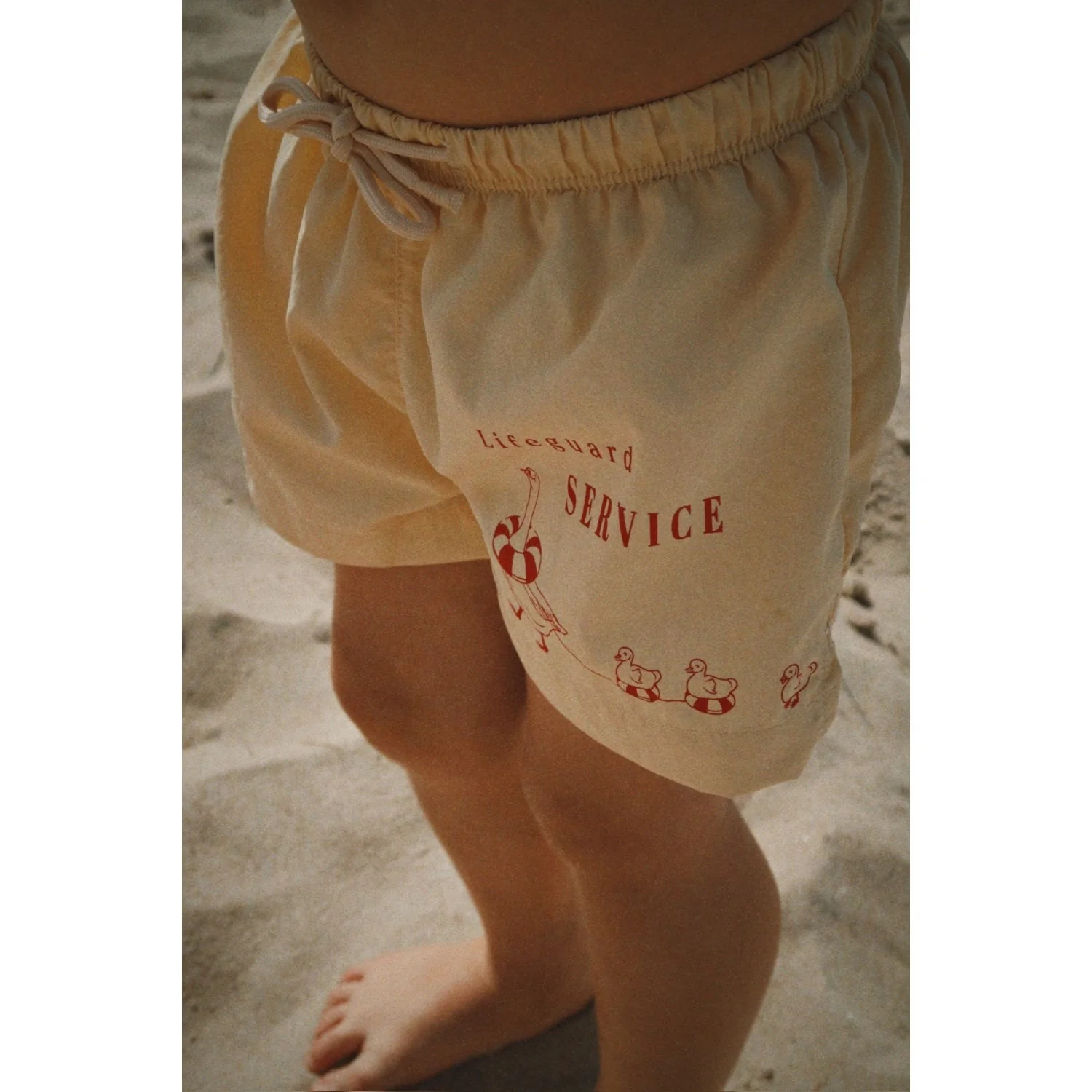 Konges Sløjd Banana Crepe Pomio Kort Badeshorts Grs - Image 4