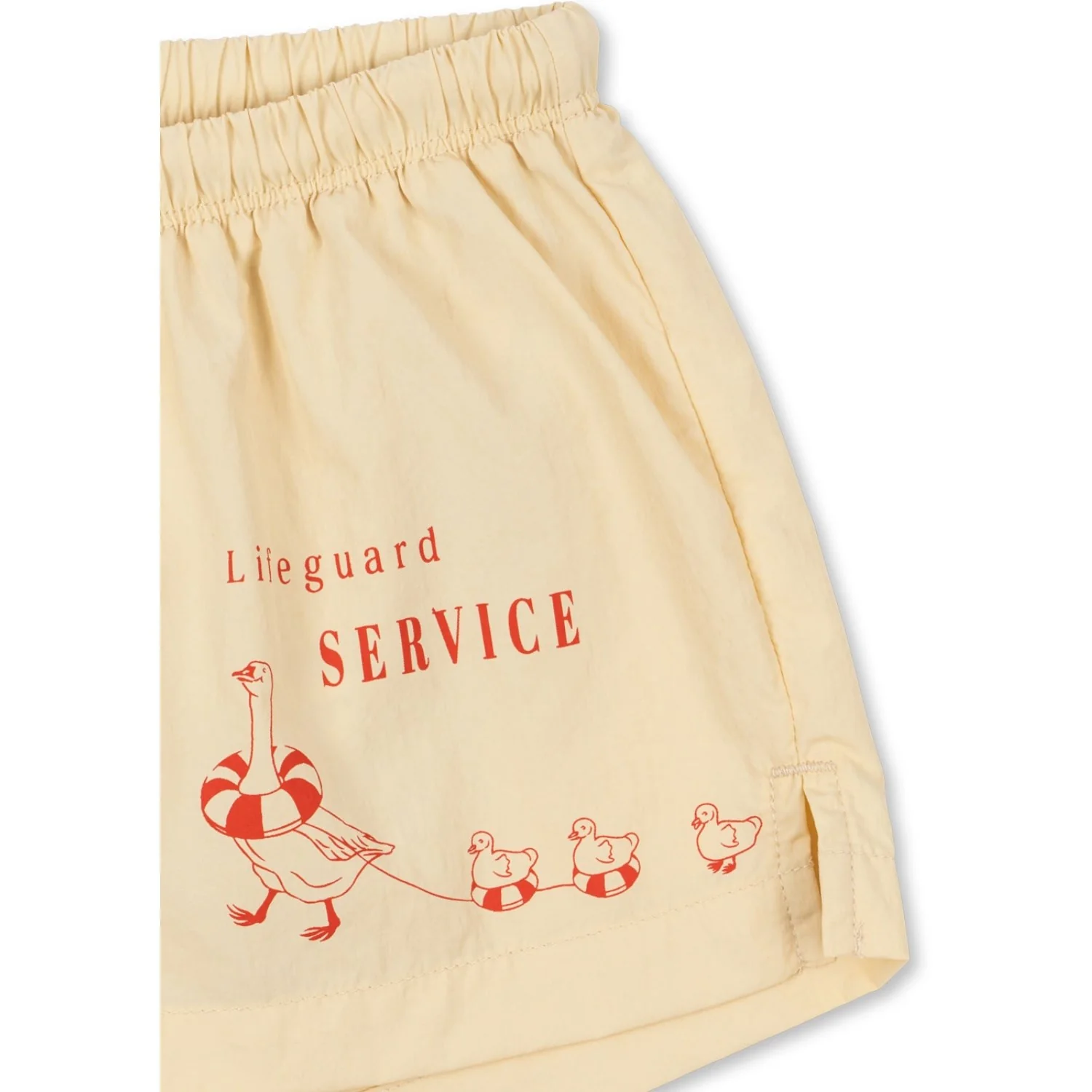 Konges Sløjd Banana Crepe Pomio Kort Badeshorts Grs - Image 6
