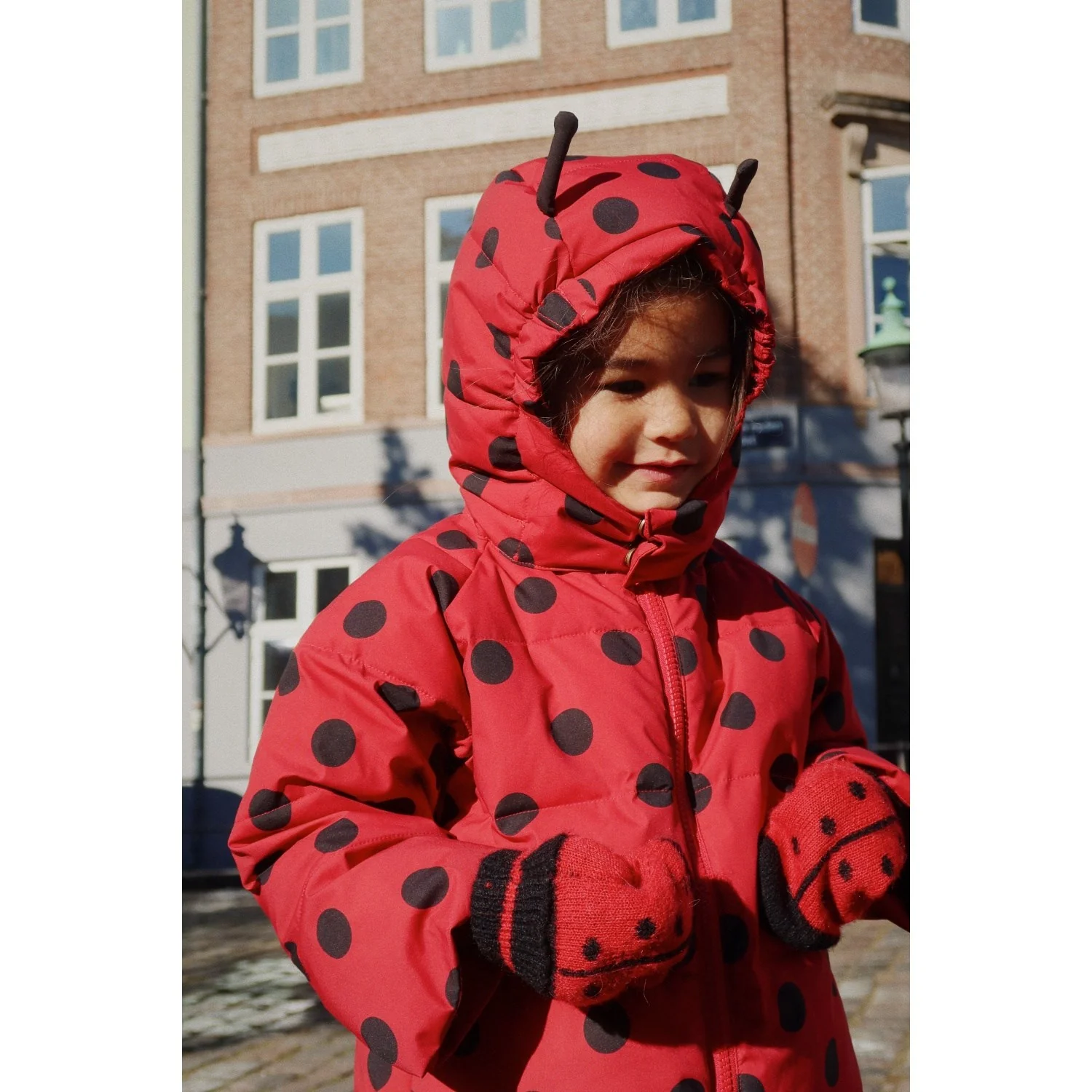 Konges Sløjd Barbados Cherry Ladybug Vanter - Image 3