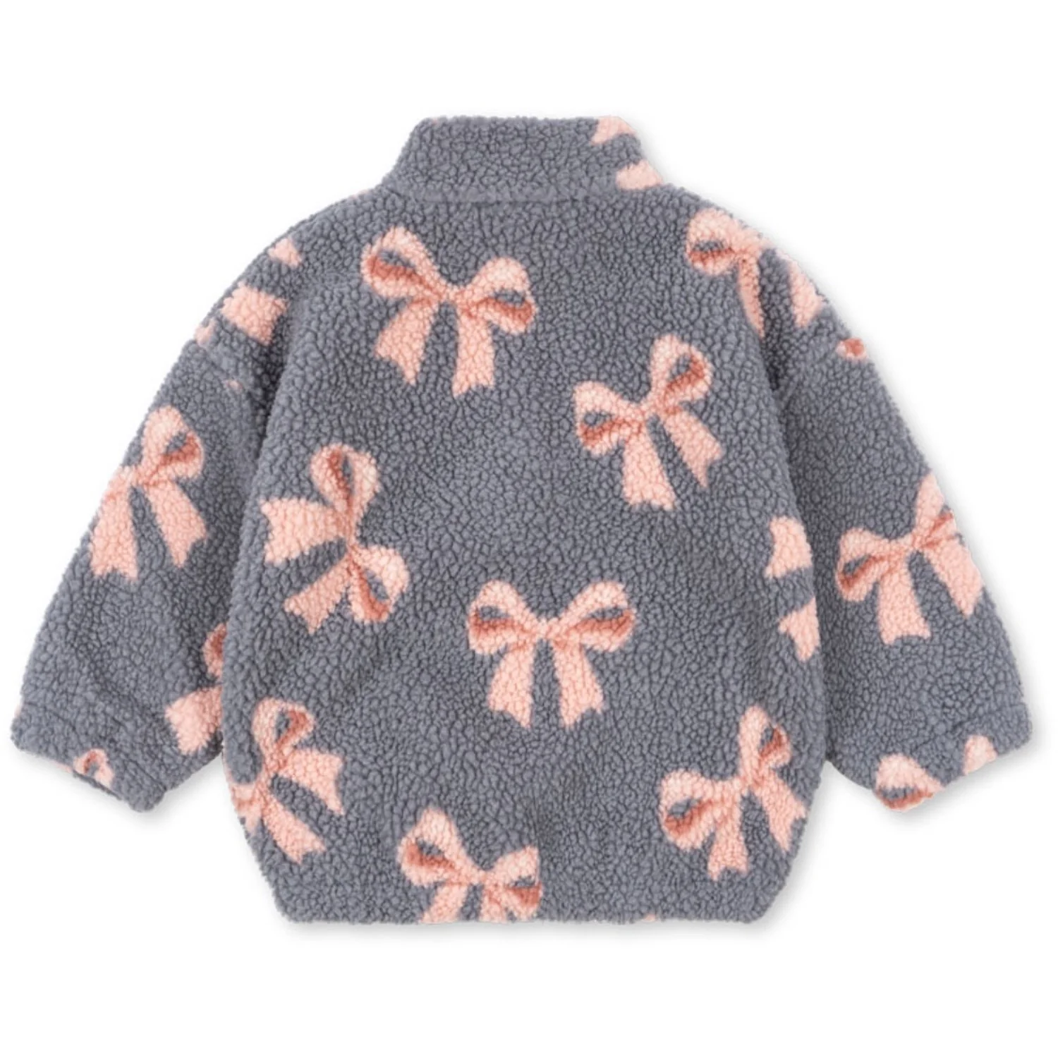 Konges Sløjd Bella Blue Bow Jody Bamse Jakke Grs - Image 4