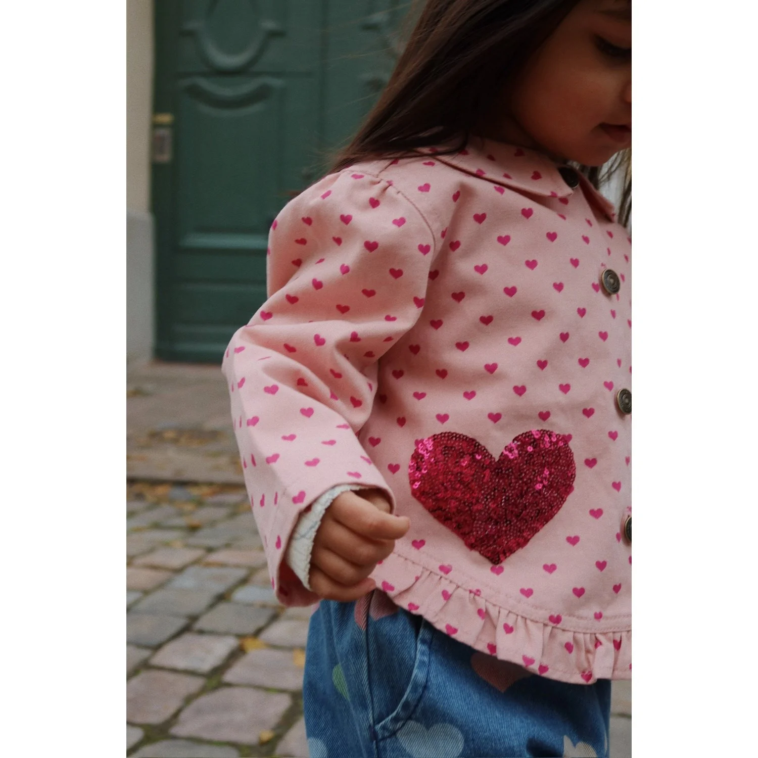 Konges Sløjd Berry Coeur Nola Paliet Skjorte Jakke GOTS - Image 6