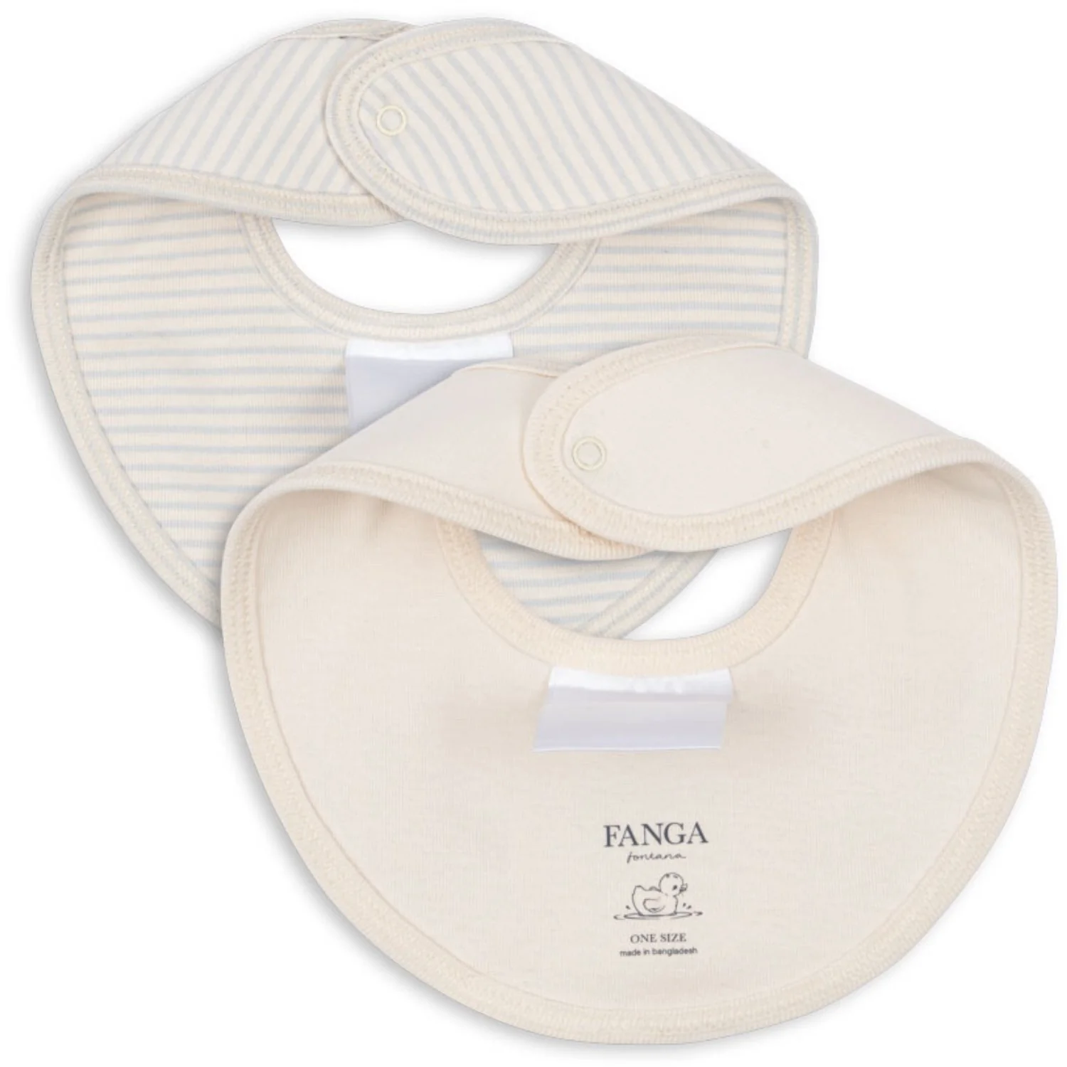 Konges Sløjd Fanga Fontana Blue Mix Fio Stripe 2 Pak Hagesmække OCS - Image 3
