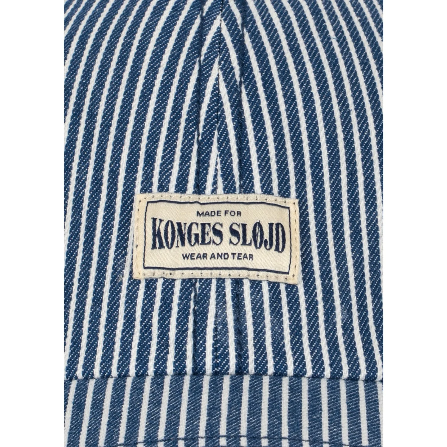 Konges Sløjd Blue Stripe Luc Kasket Gots - Image 4