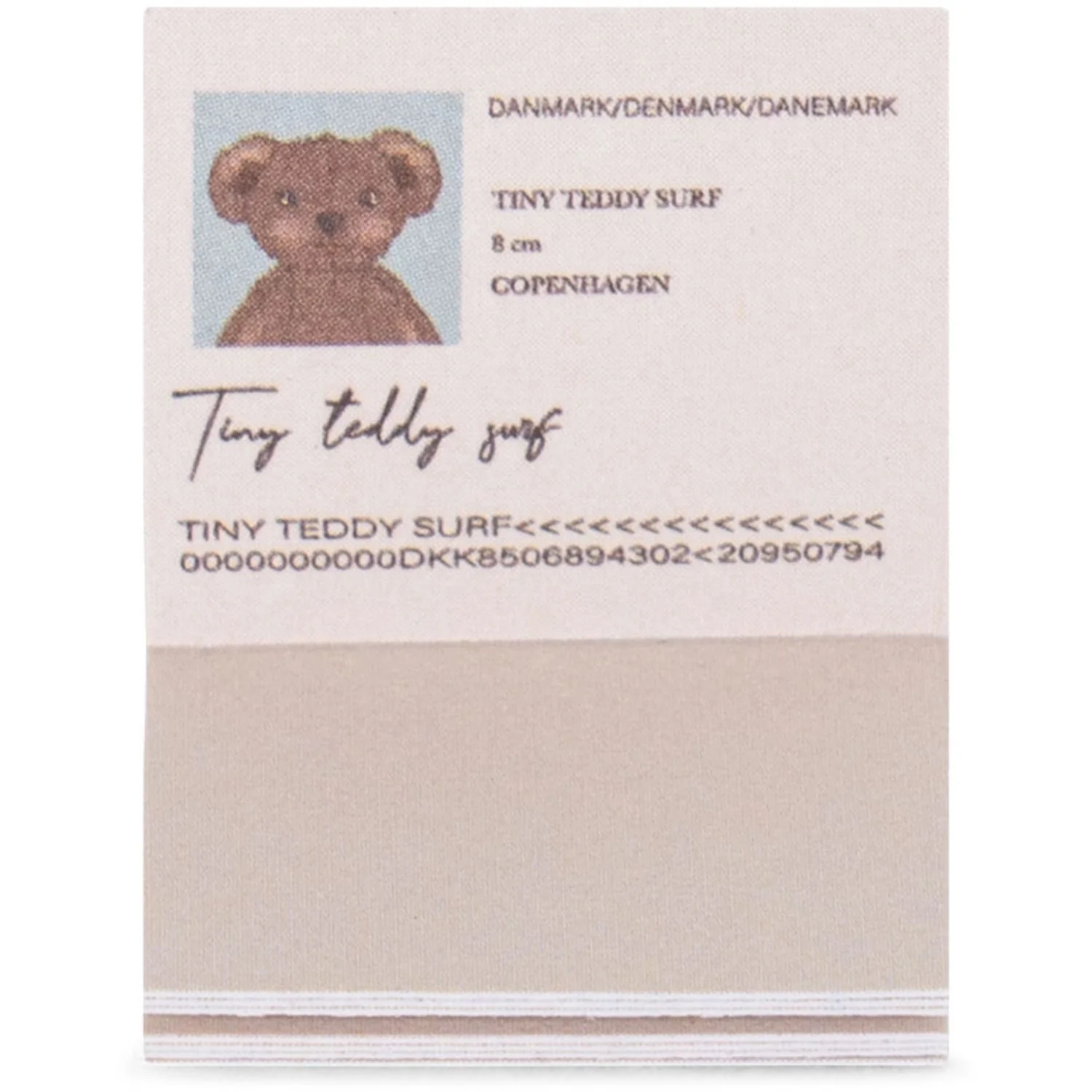 Konges Sløjd Blue Stripe Tiny Bamse Travel - Image 6