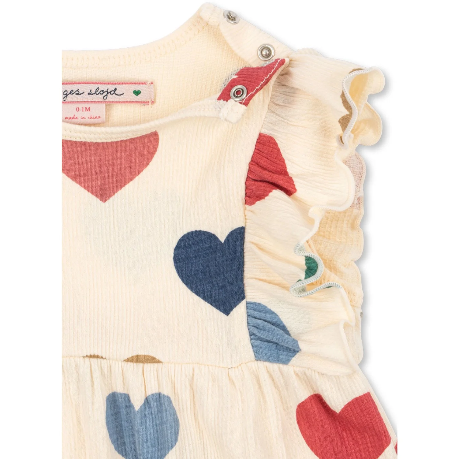 Konges Sløjd Bon Coeur Coloré Chleo Flæse Romper Gots - Image 3