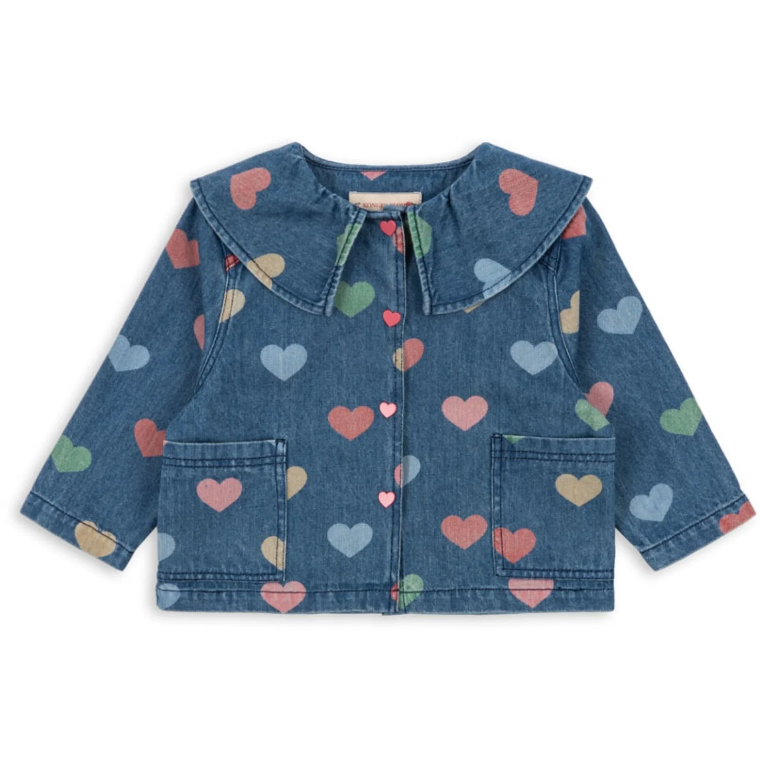 Konges Sløjd Bon Coeur Coloré Magot Denim Skjorte GOTS