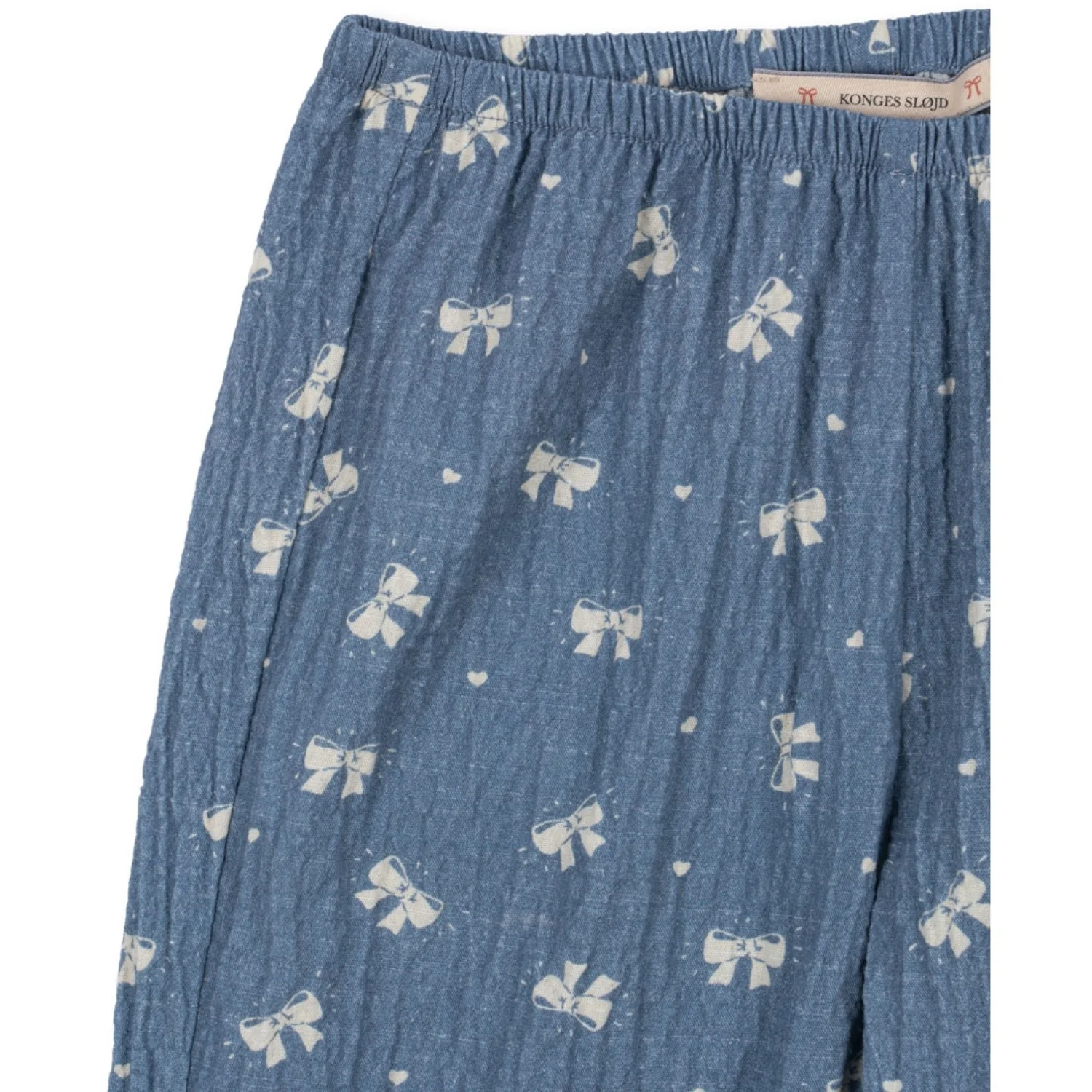 Konges Sløjd Boucle Blue Vida Bukser GOTS - Image 3