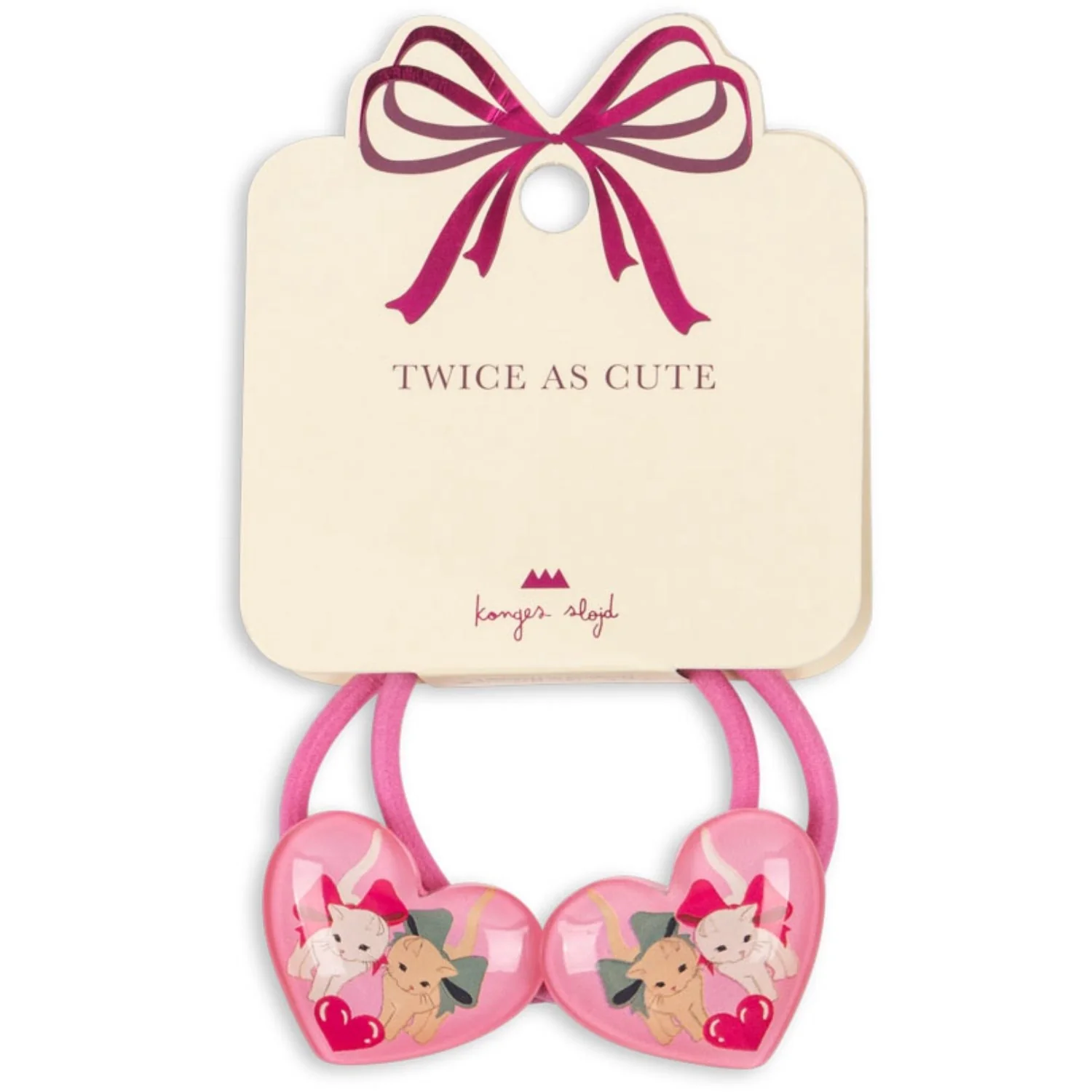 Konges Sløjd Bow Kitty 2 Pak Vilma Hair Elastic - Image 2