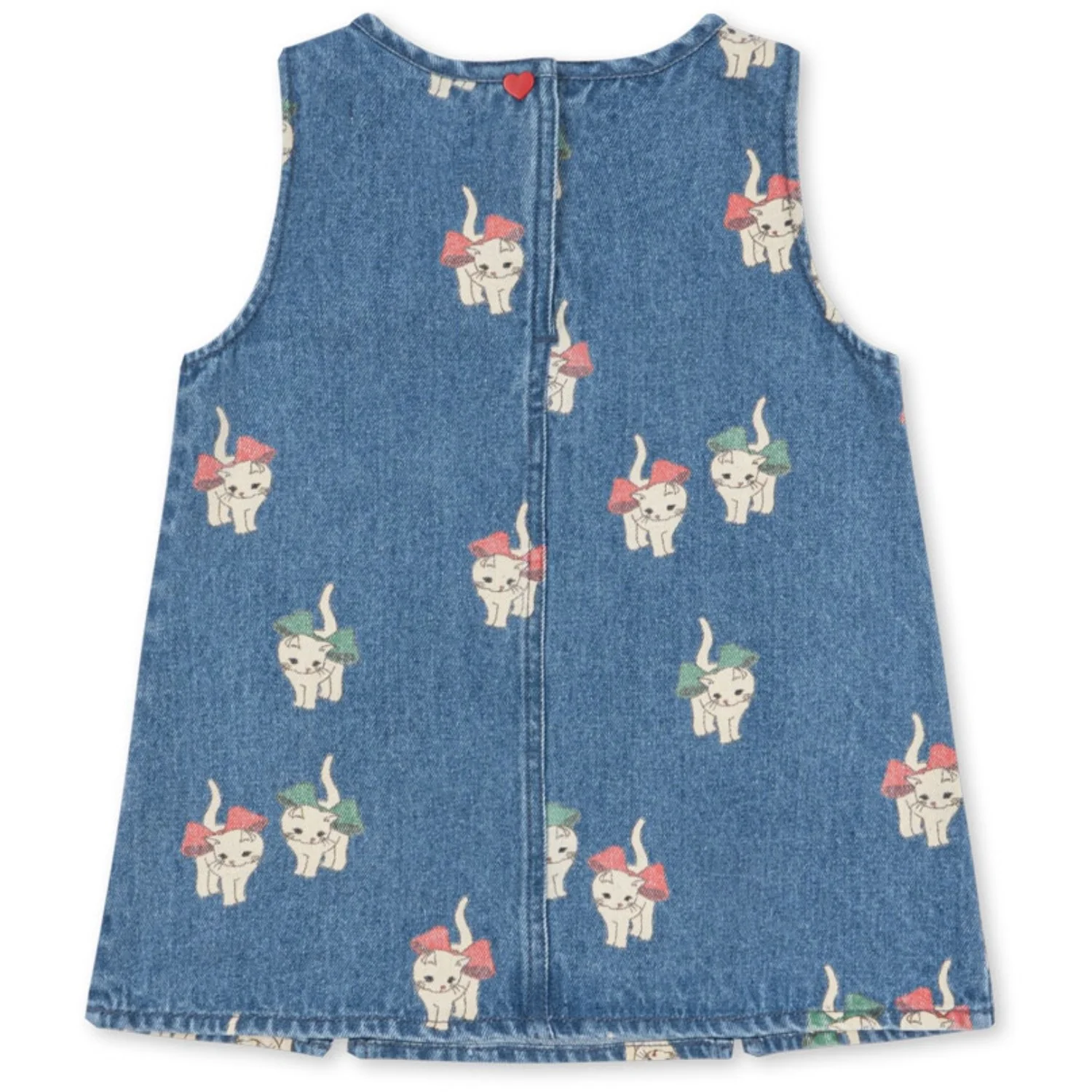 Konges Sløjd Bow Kitty Denim Magot Kjole Gots - Image 10