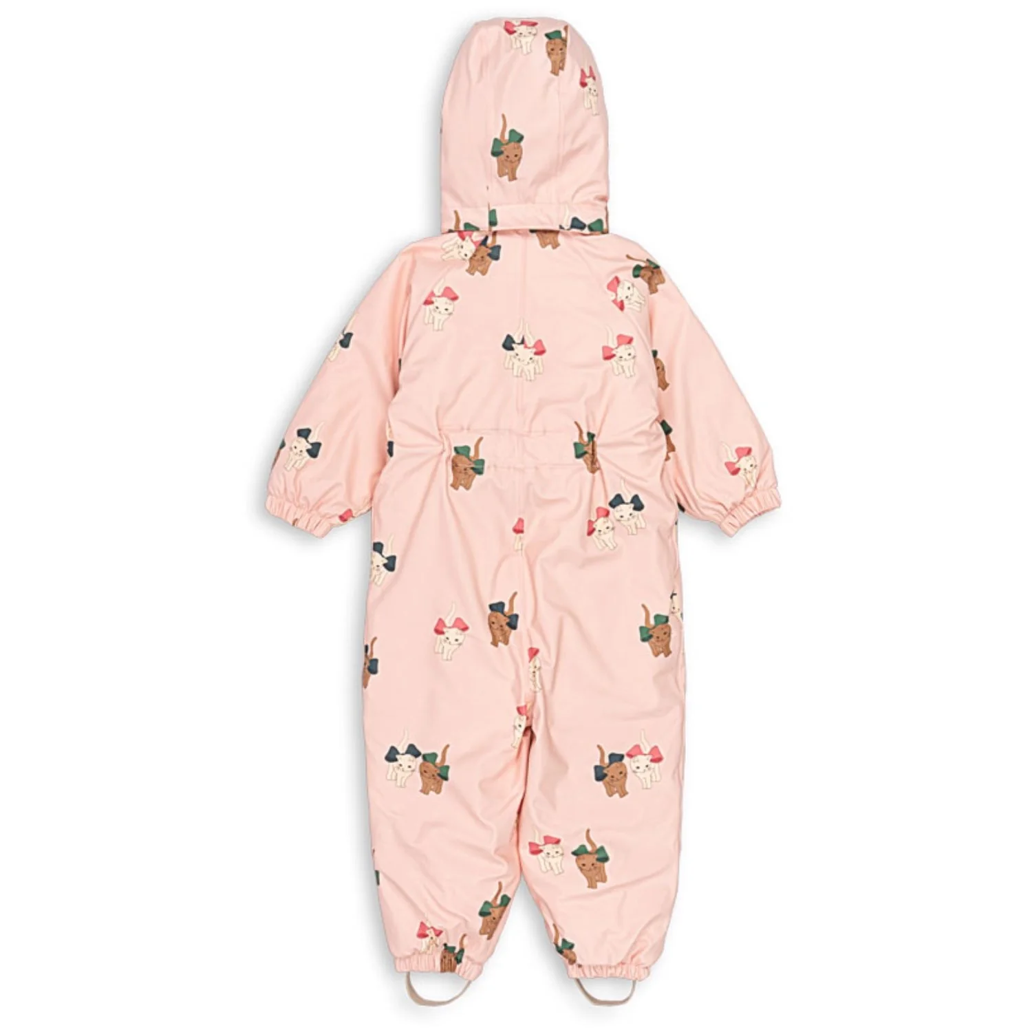 Konges Sløjd x Luksusbaby Bow Kitty Pink Rain Flyverdragt - Image 7