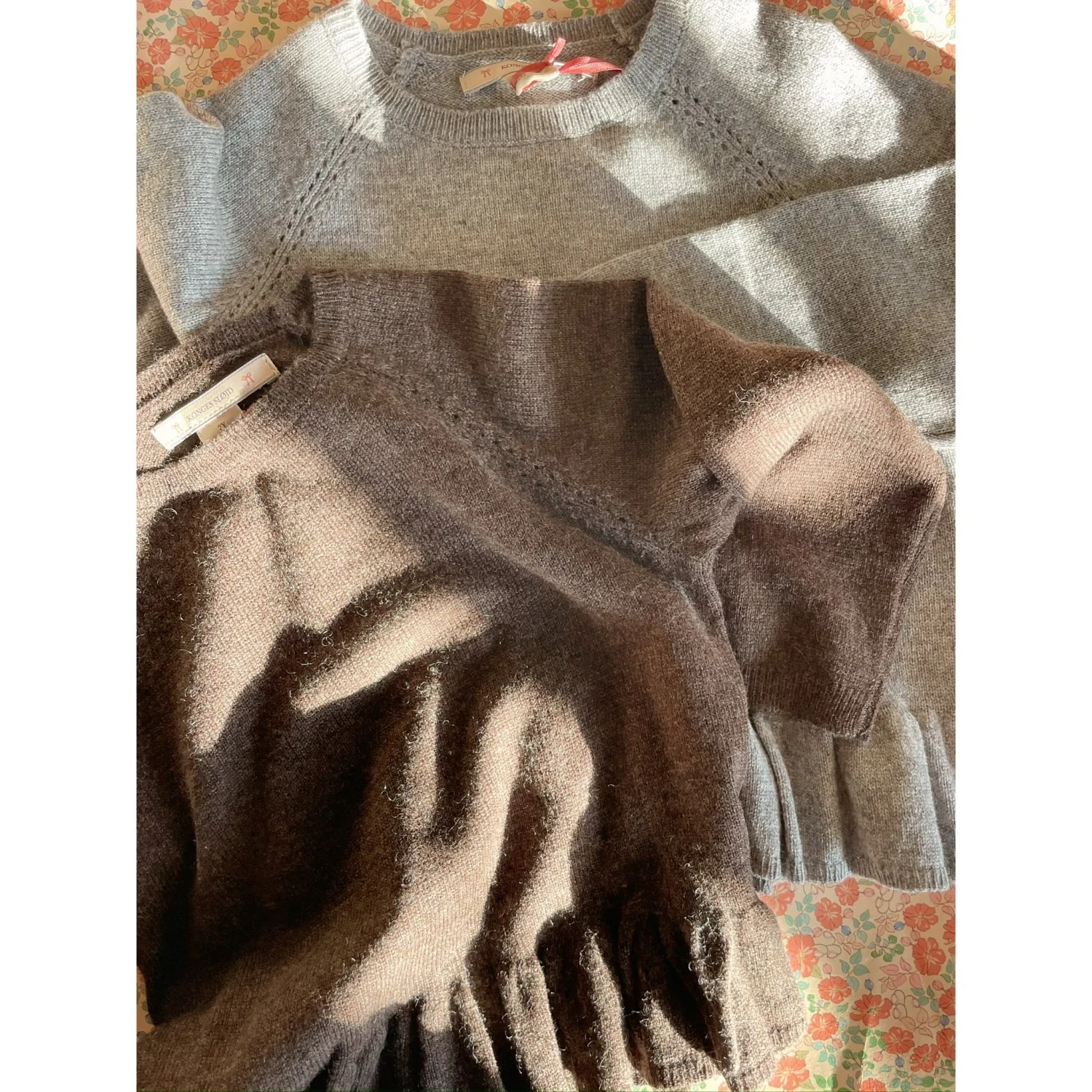Konges Sløjd Brown Melange Cathy Strik Sweater - Image 5