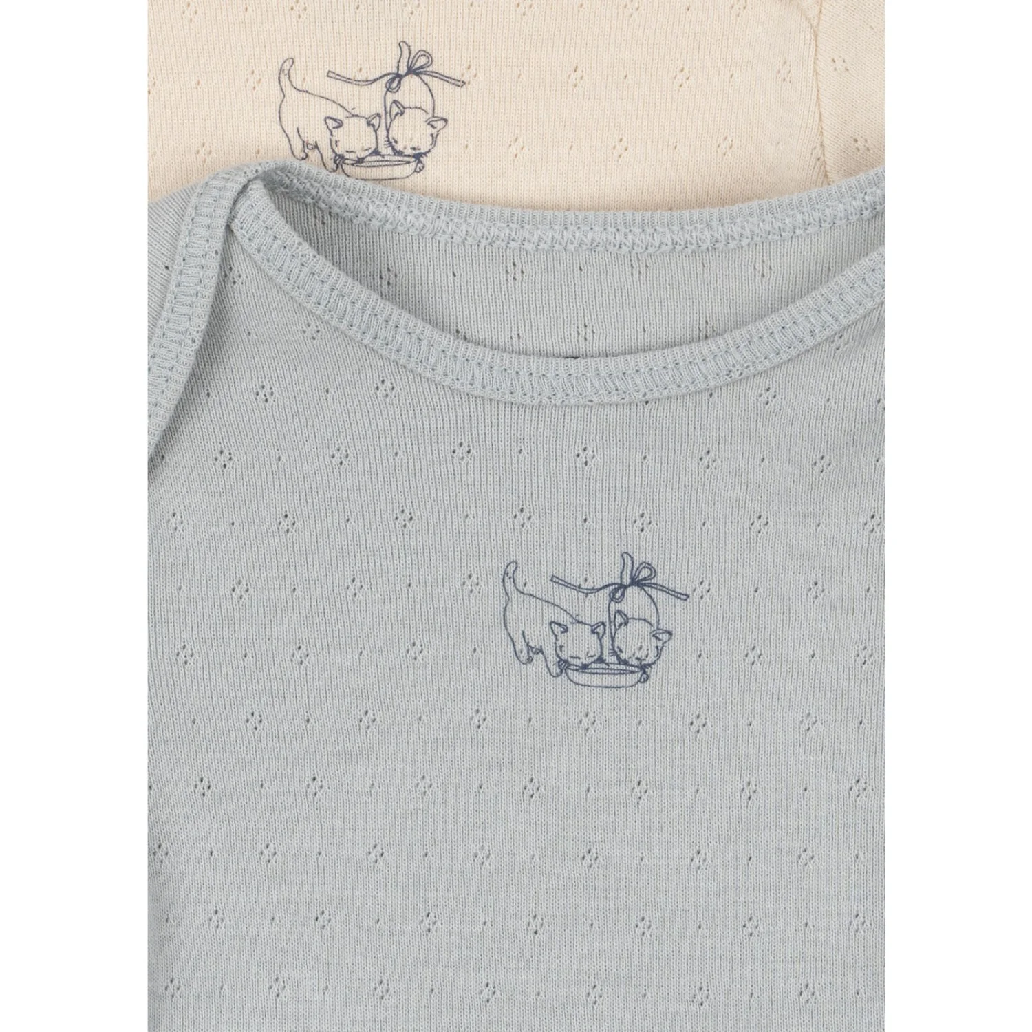 Konges Sløjd Buttercream/Pearl Blue Fanga Fontana Perla 2 Pak Ls Body Ocs - Image 4
