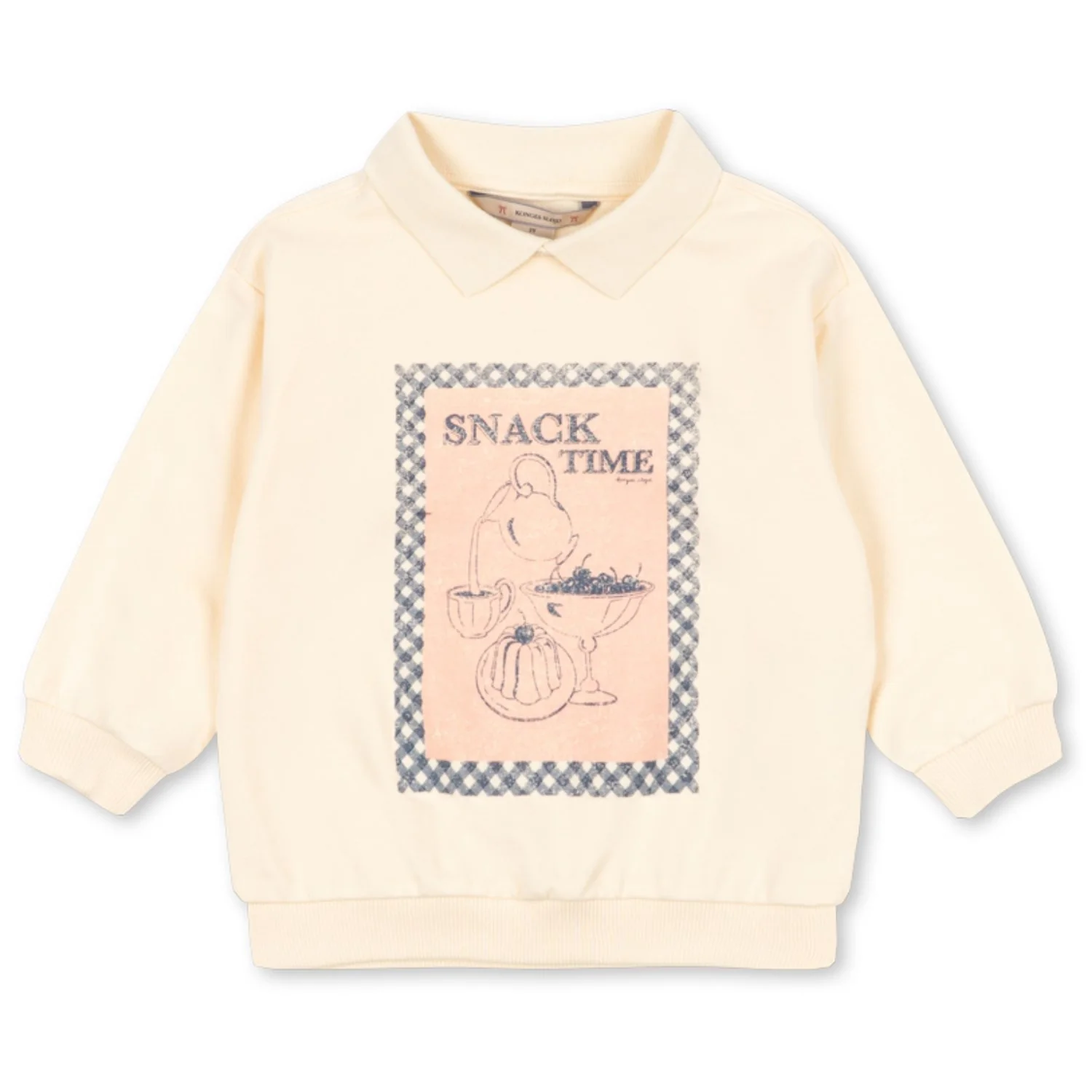Konges Sløjd Buttercream Spotty Ls Polo Gots