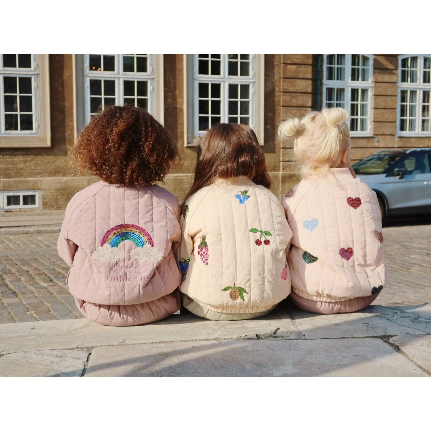 Konges Sløjd Cameo Rose Juno Paliet Bomber Termojakke - Image 4
