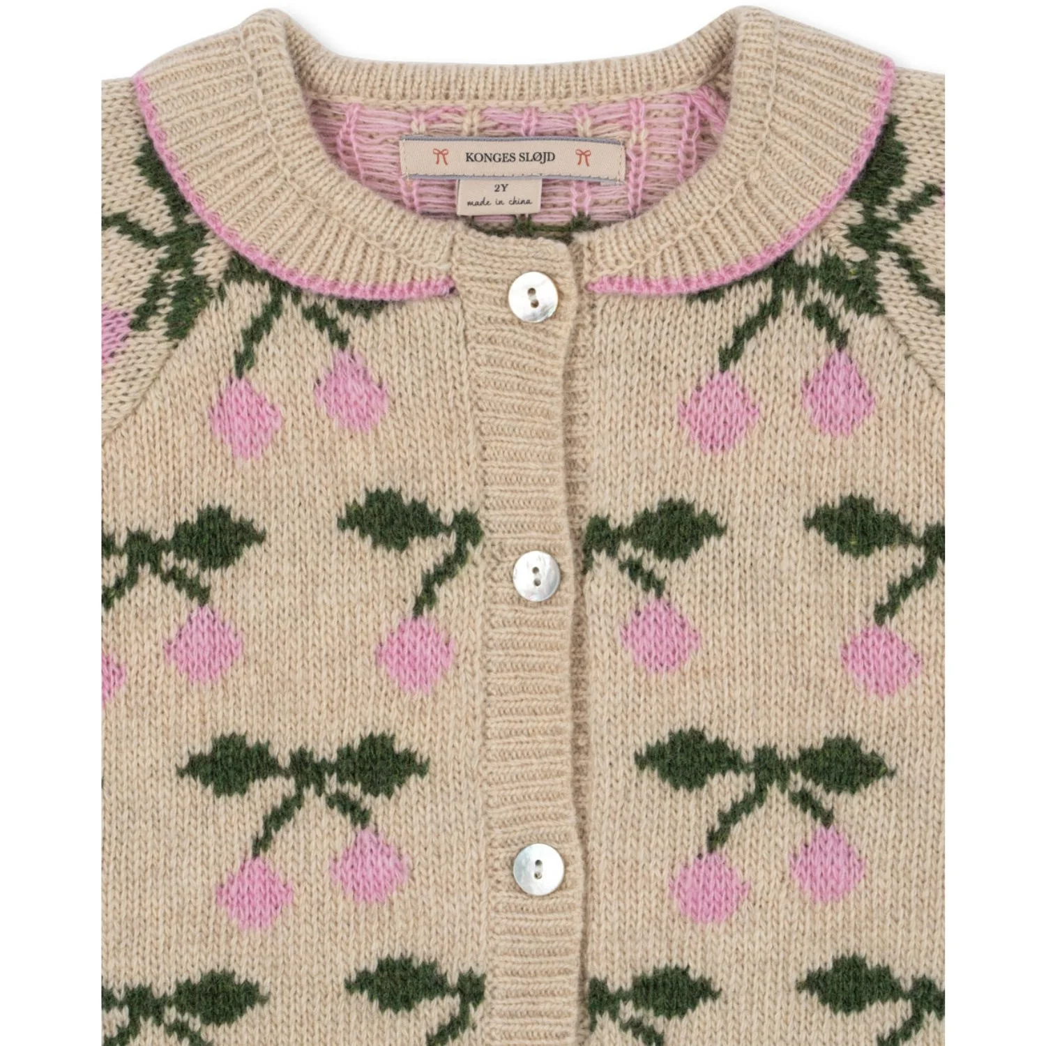 Konges Sløjd Cherry Belou Strik Krave Cardigan - Image 7