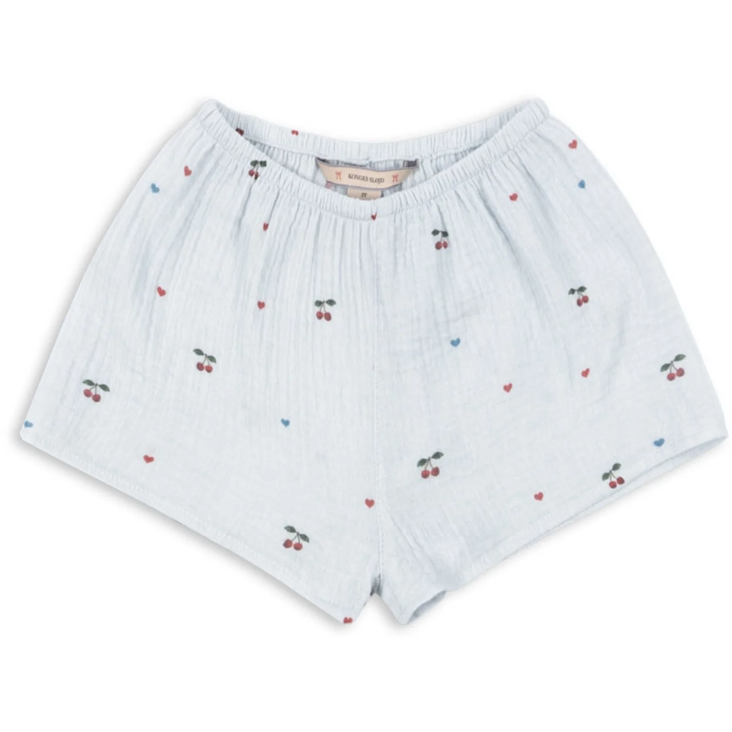 Konges Sløjd Cherry Blue Coeur Coco Mini Shorts Gots