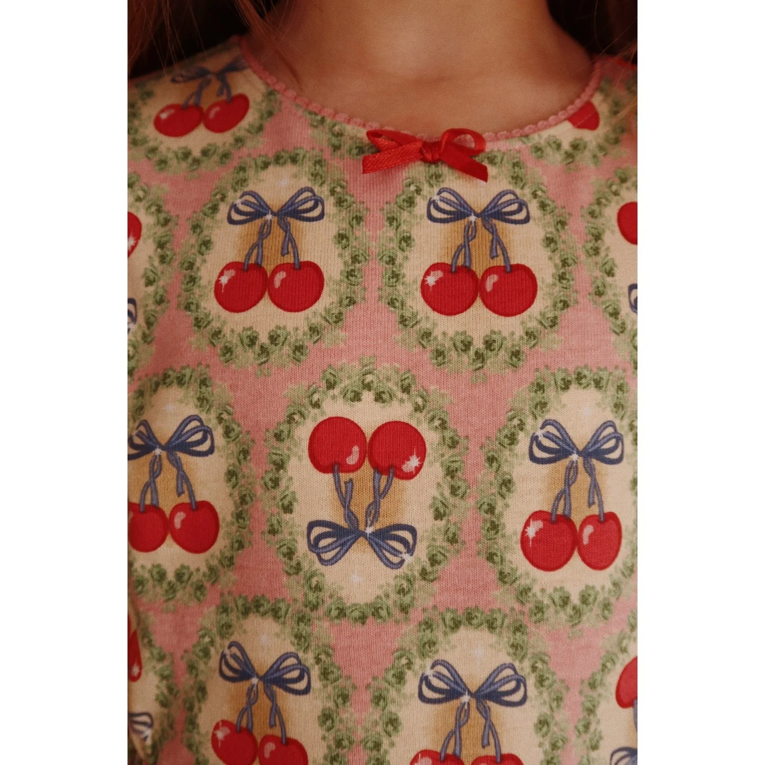 Konges Sløjd Cherry Bow Drey Kjole Gots - Image 3
