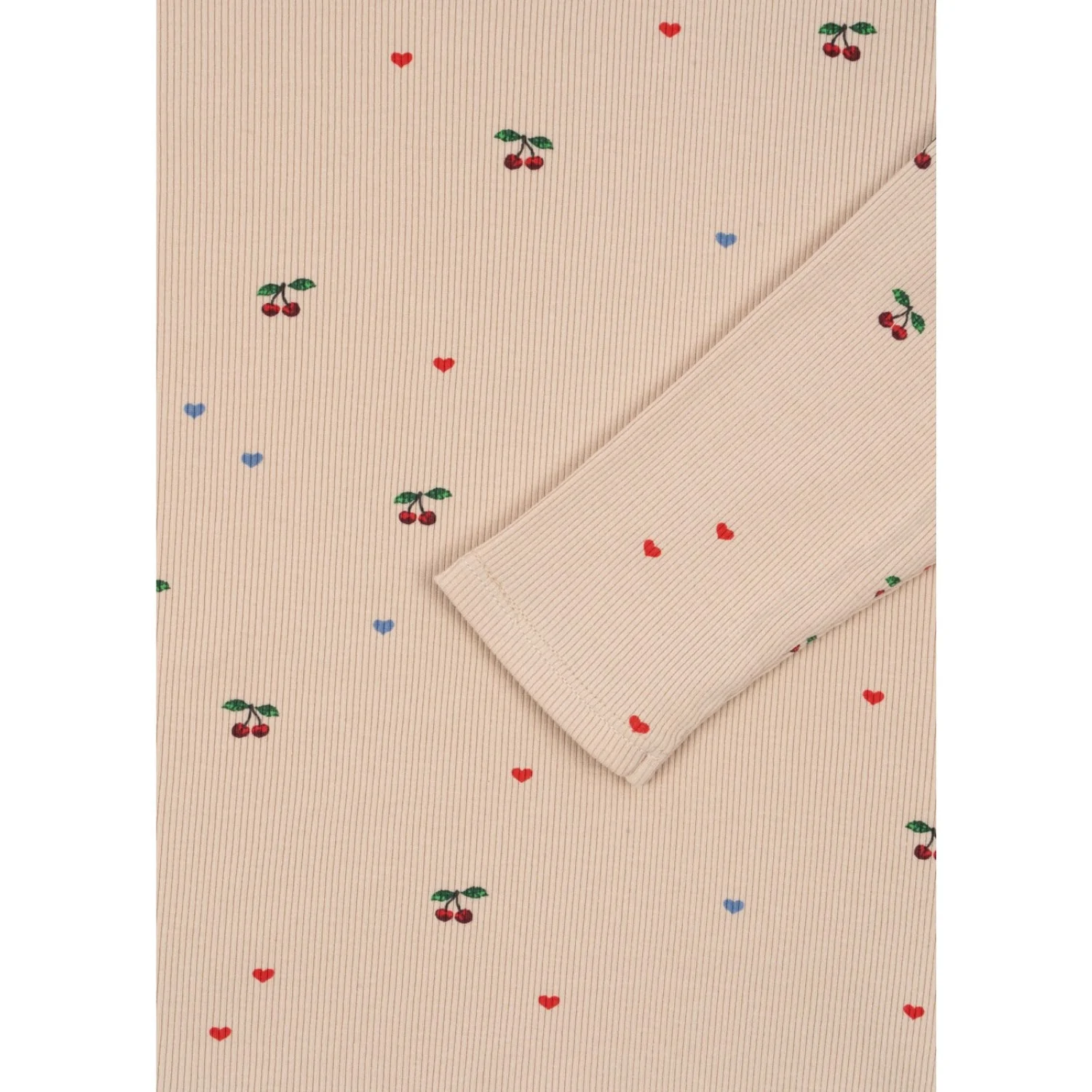 Konges Sløjd Cherry Coeur Blush Ella Ls Tee GOTS - Image 3