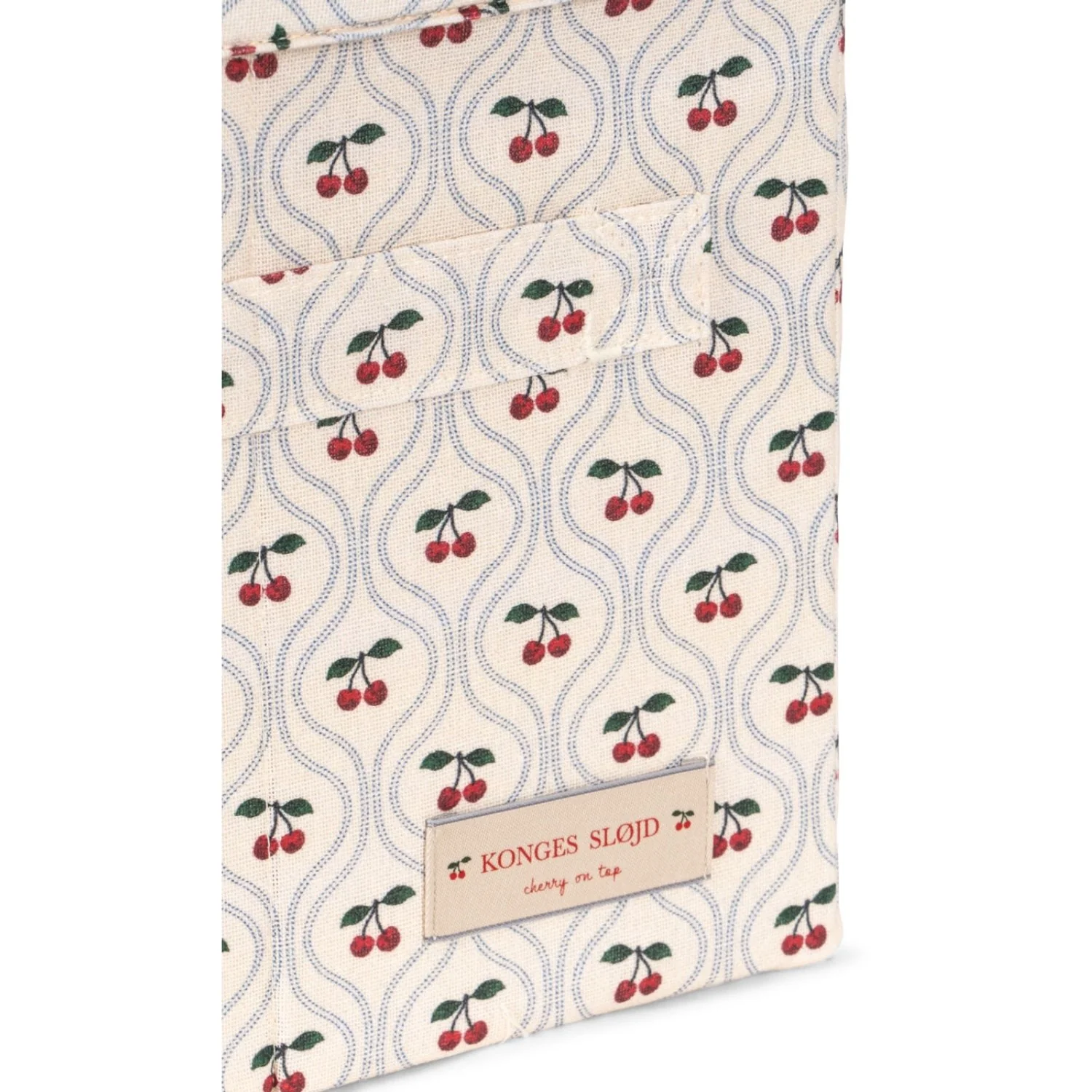Konges Sløjd Cherry Motif Small Opbevaringskurv - Image 4