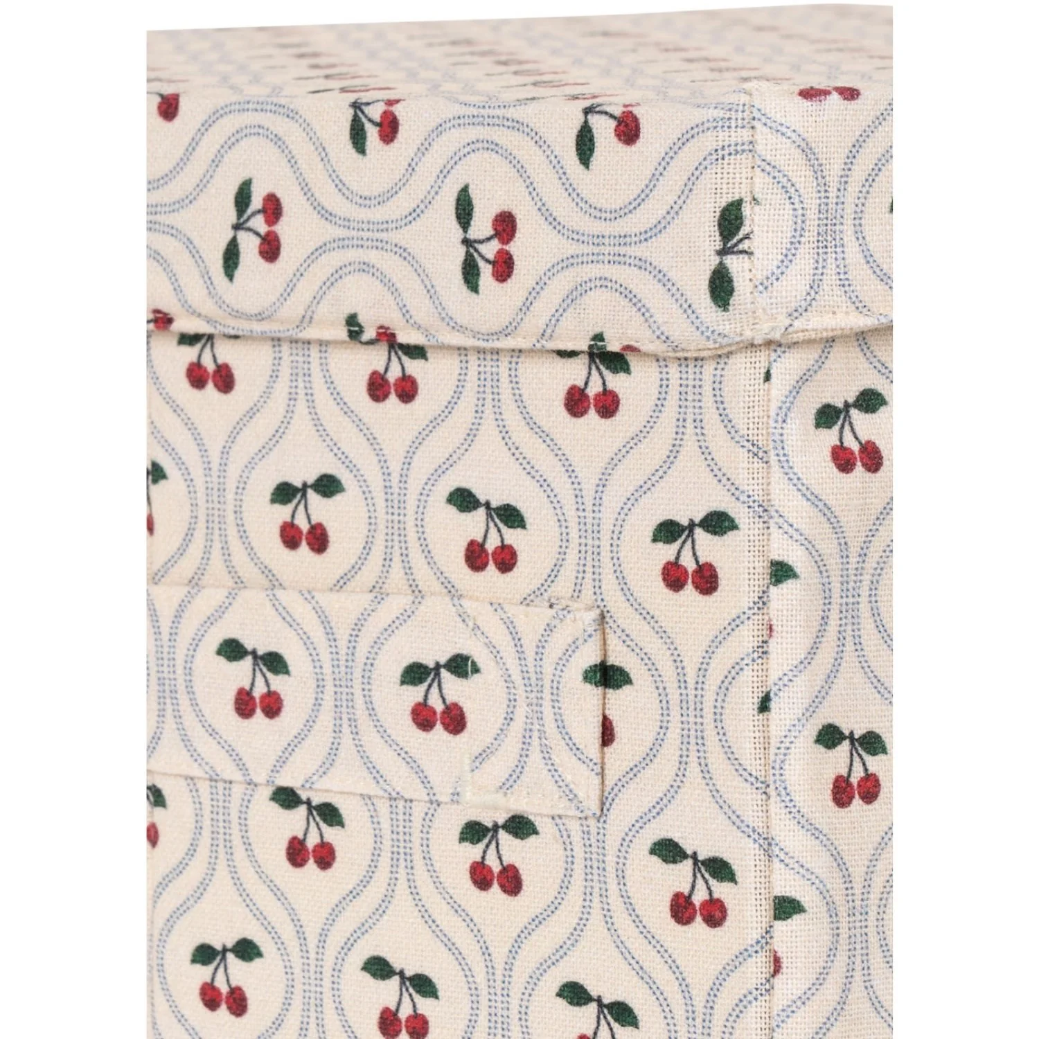 Konges Sløjd Cherry Motif Small Opbevaringskurv - Image 5