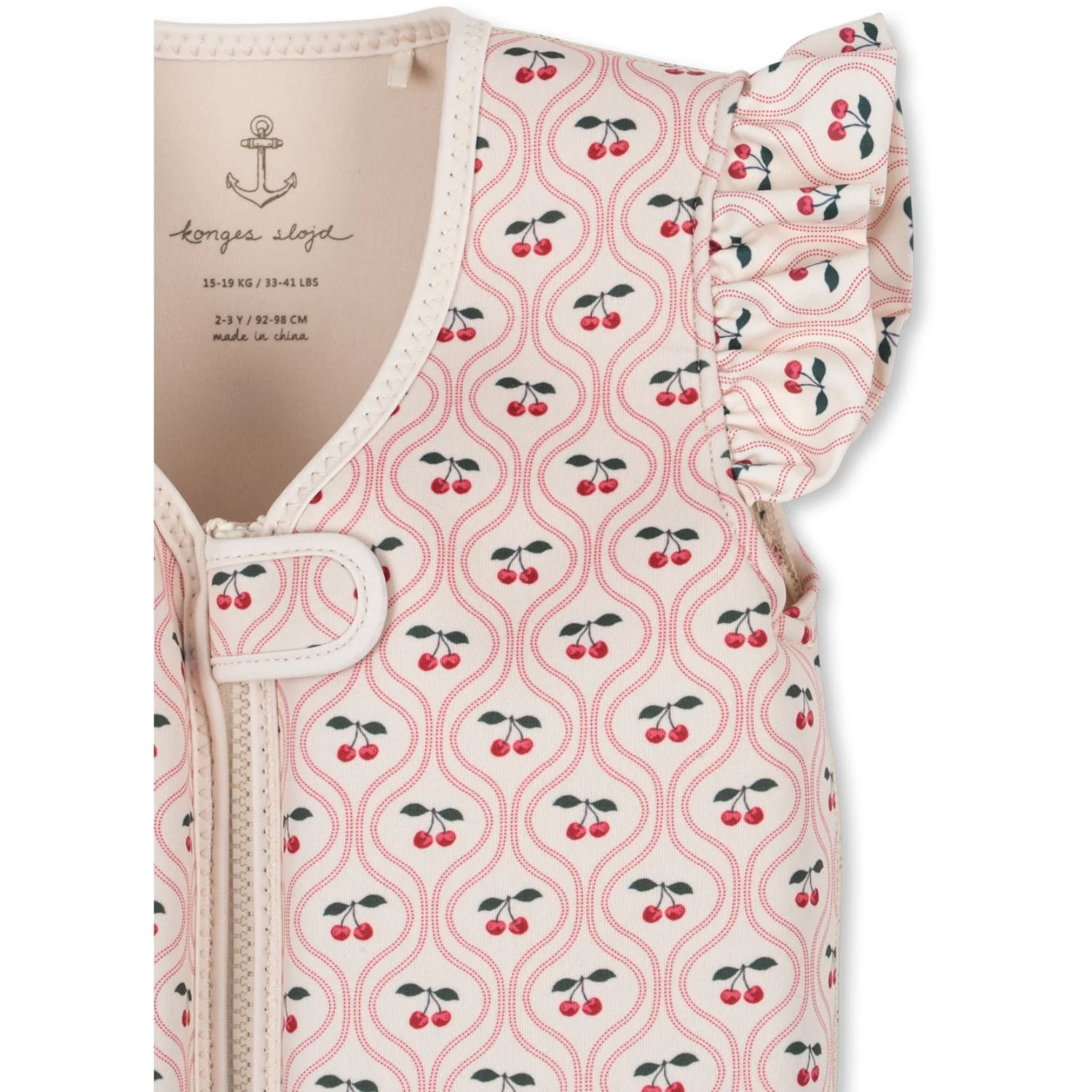 Konges Sløjd Cherry Pink Motif Avery Svømmevest - Image 4
